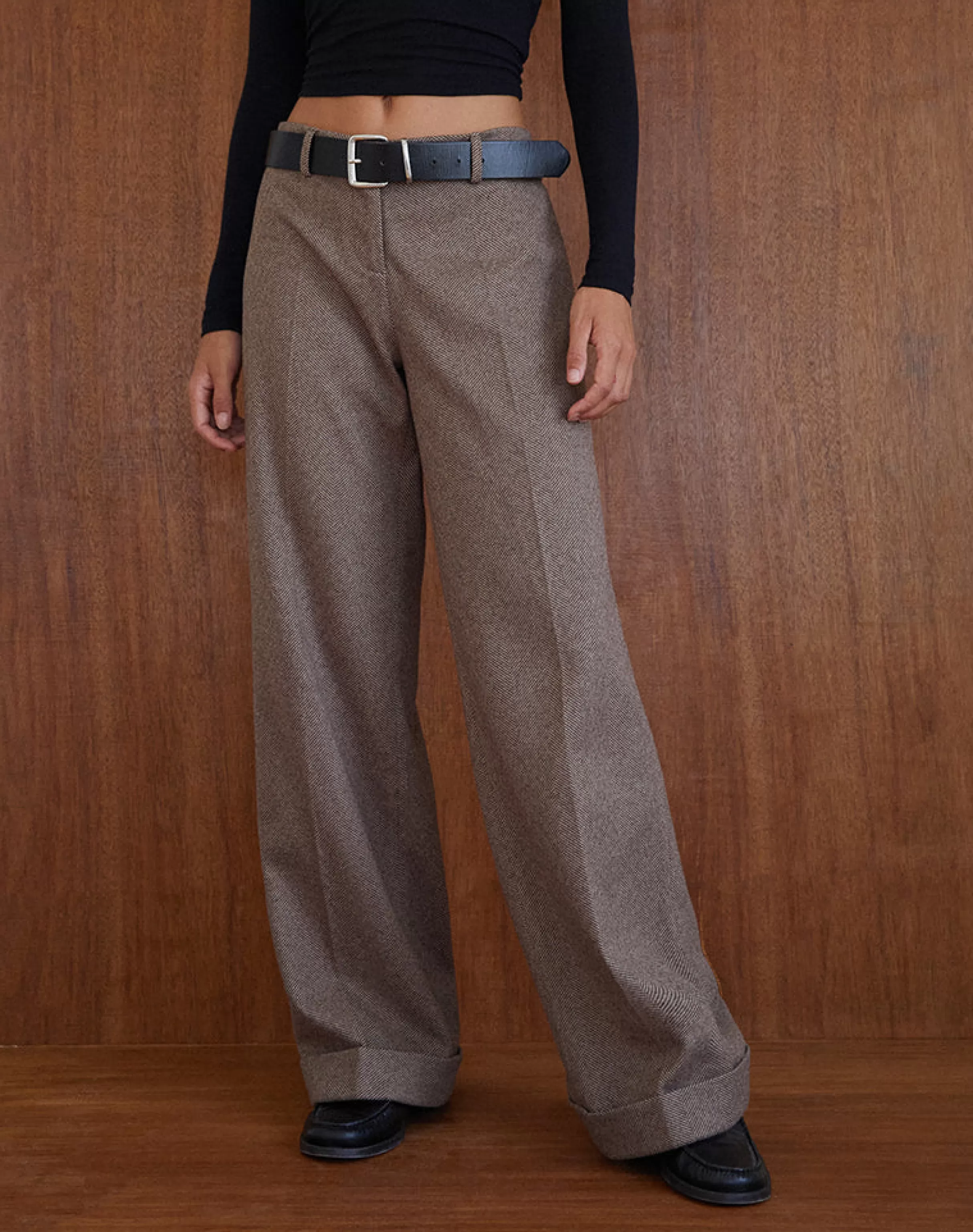 Online Abdel Faux Wool Tailored Trouser In TAILORING | CO-ORDS