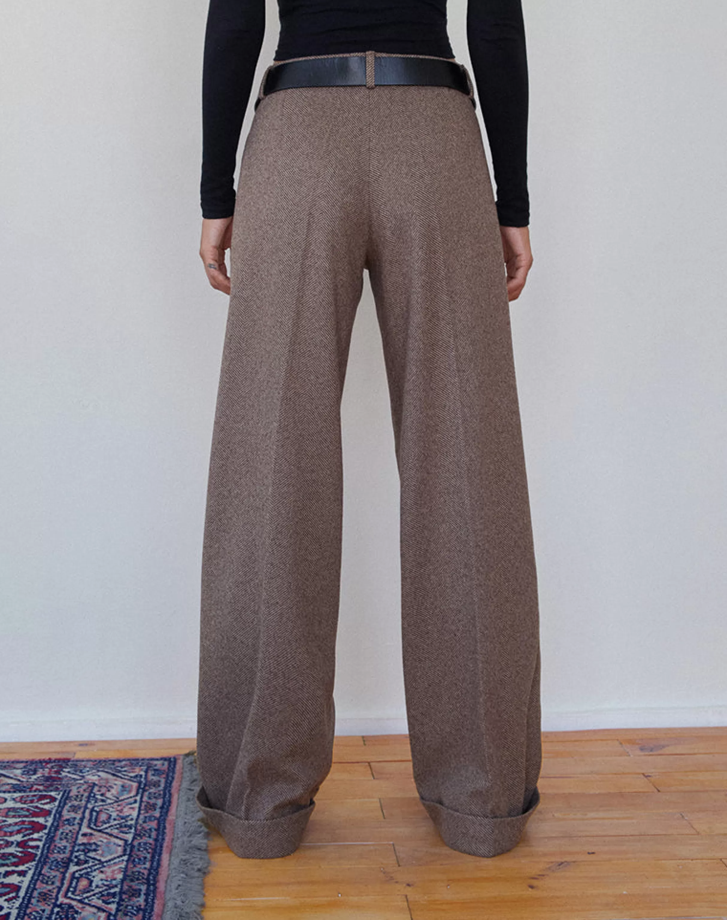 Online Abdel Faux Wool Tailored Trouser In TAILORING | CO-ORDS