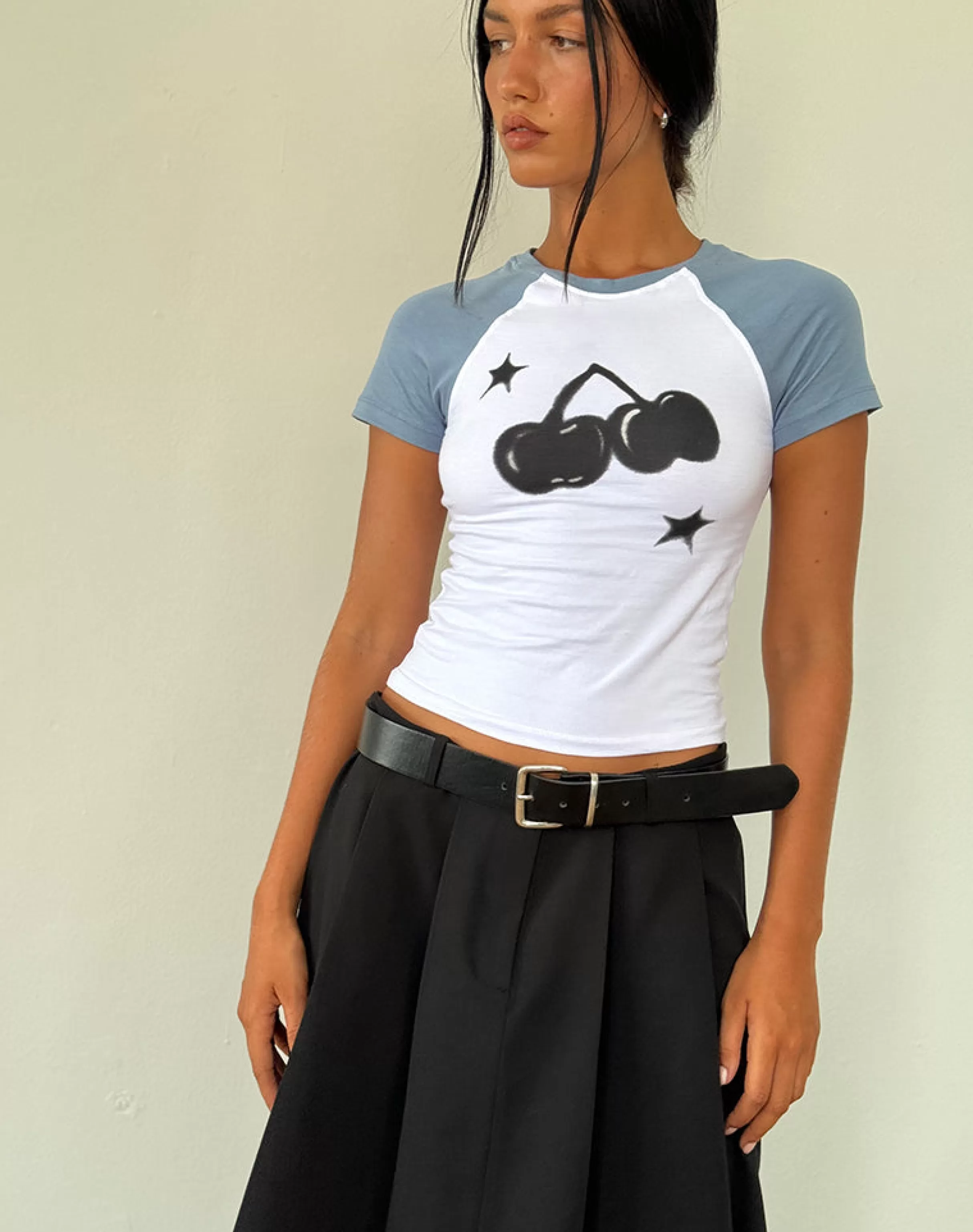 Discount Agneta Baby Tee In TEES | CROP TOPS