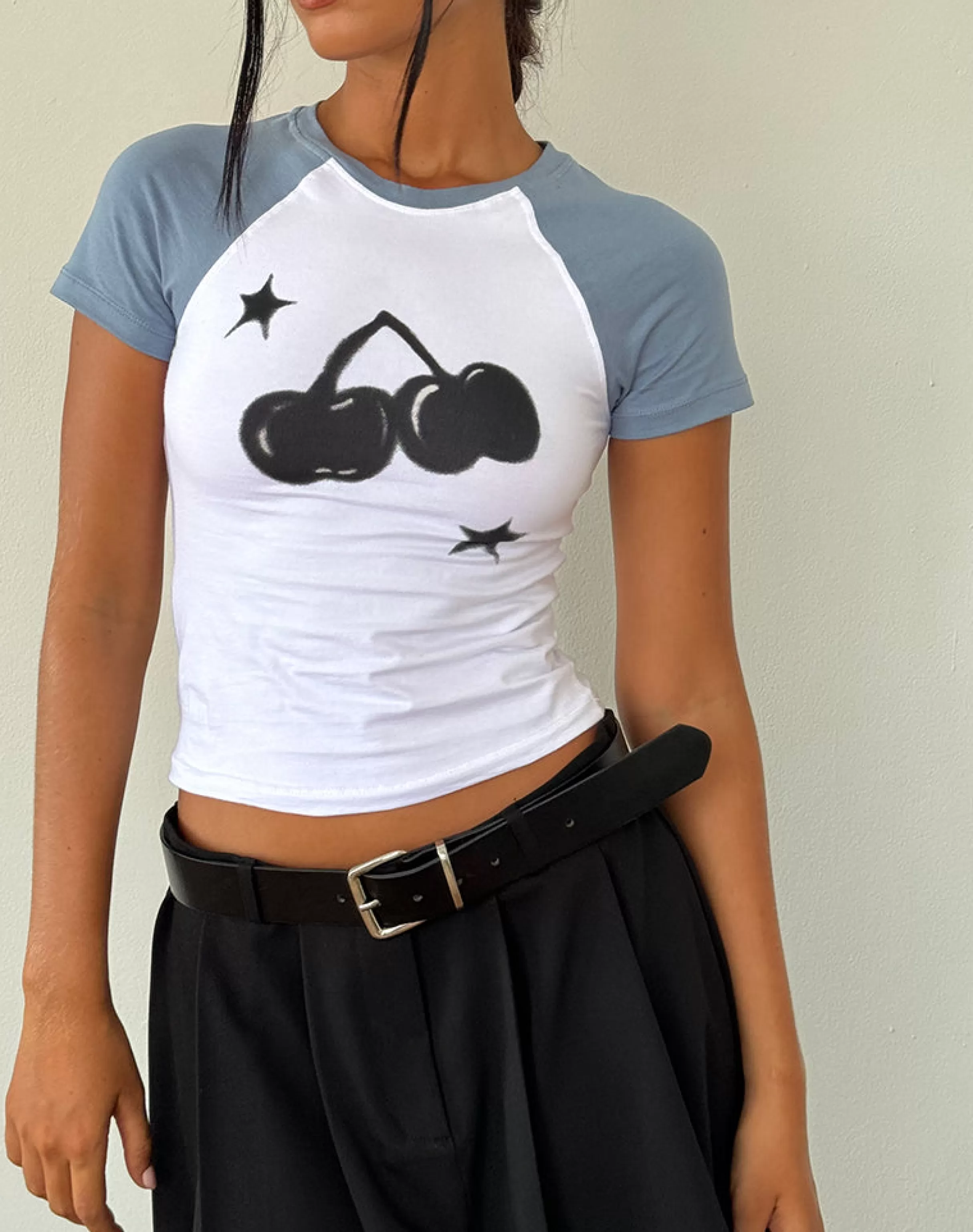 Discount Agneta Baby Tee In TEES | CROP TOPS