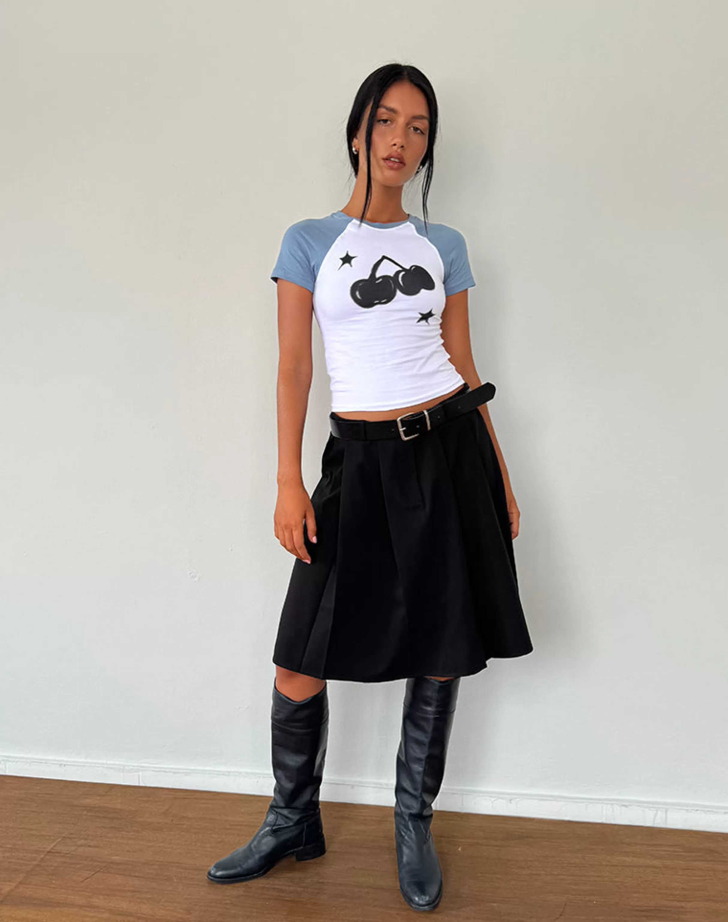 Discount Agneta Baby Tee In TEES | CROP TOPS