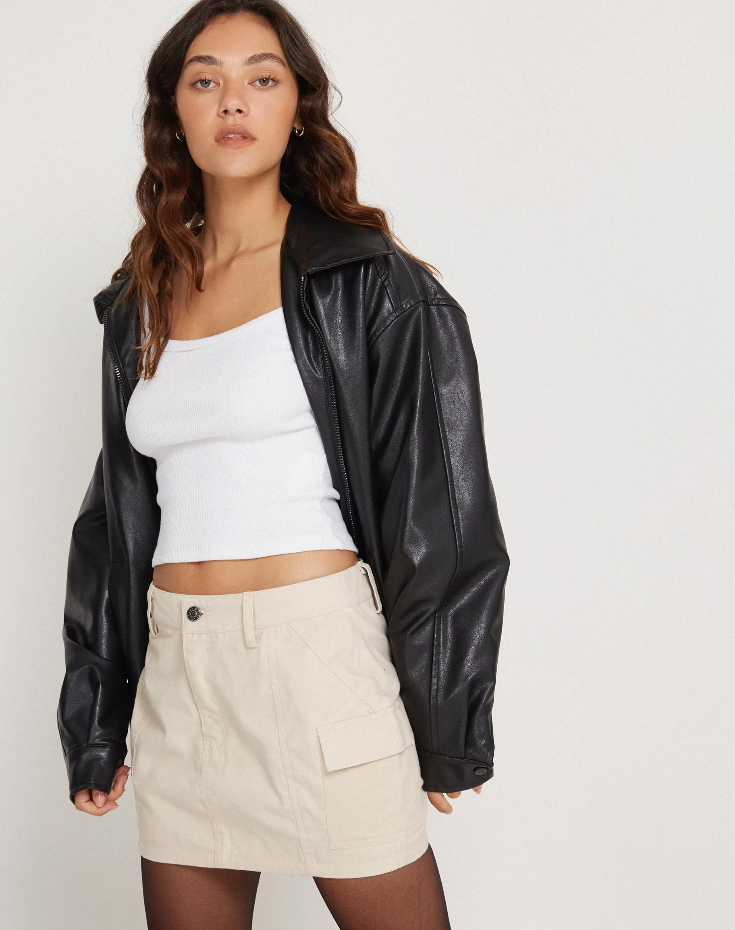 Fashion Ajeng Low Rise Cargo Mini Skirt In MINI SKIRTS