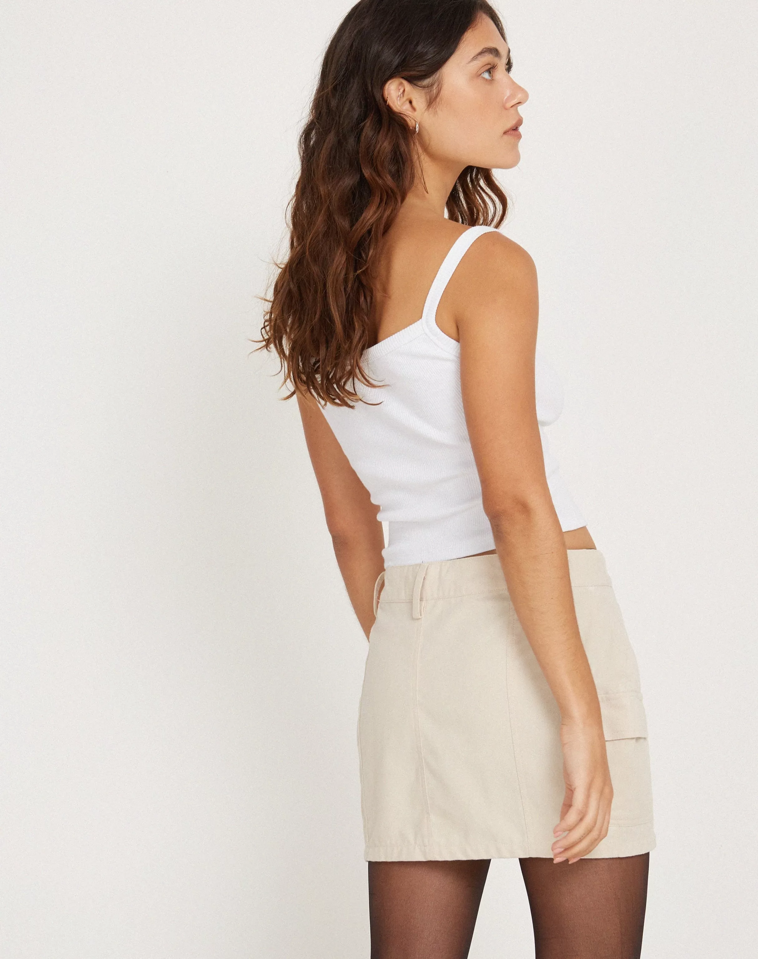 Fashion Ajeng Low Rise Cargo Mini Skirt In MINI SKIRTS