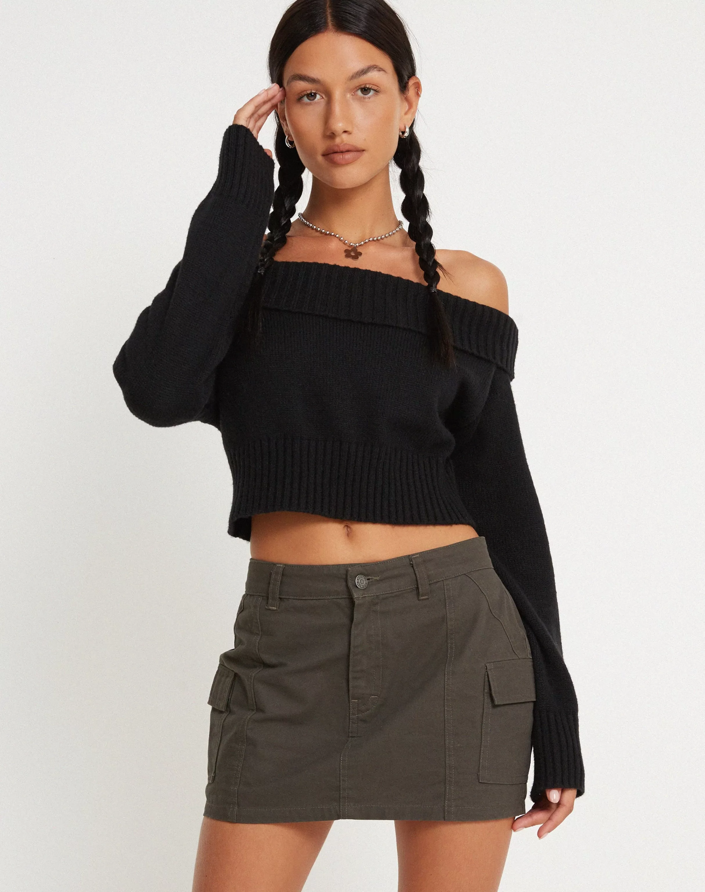 Best Ajeng Low Rise Cargo Mini Skirt In SALE SKIRTS