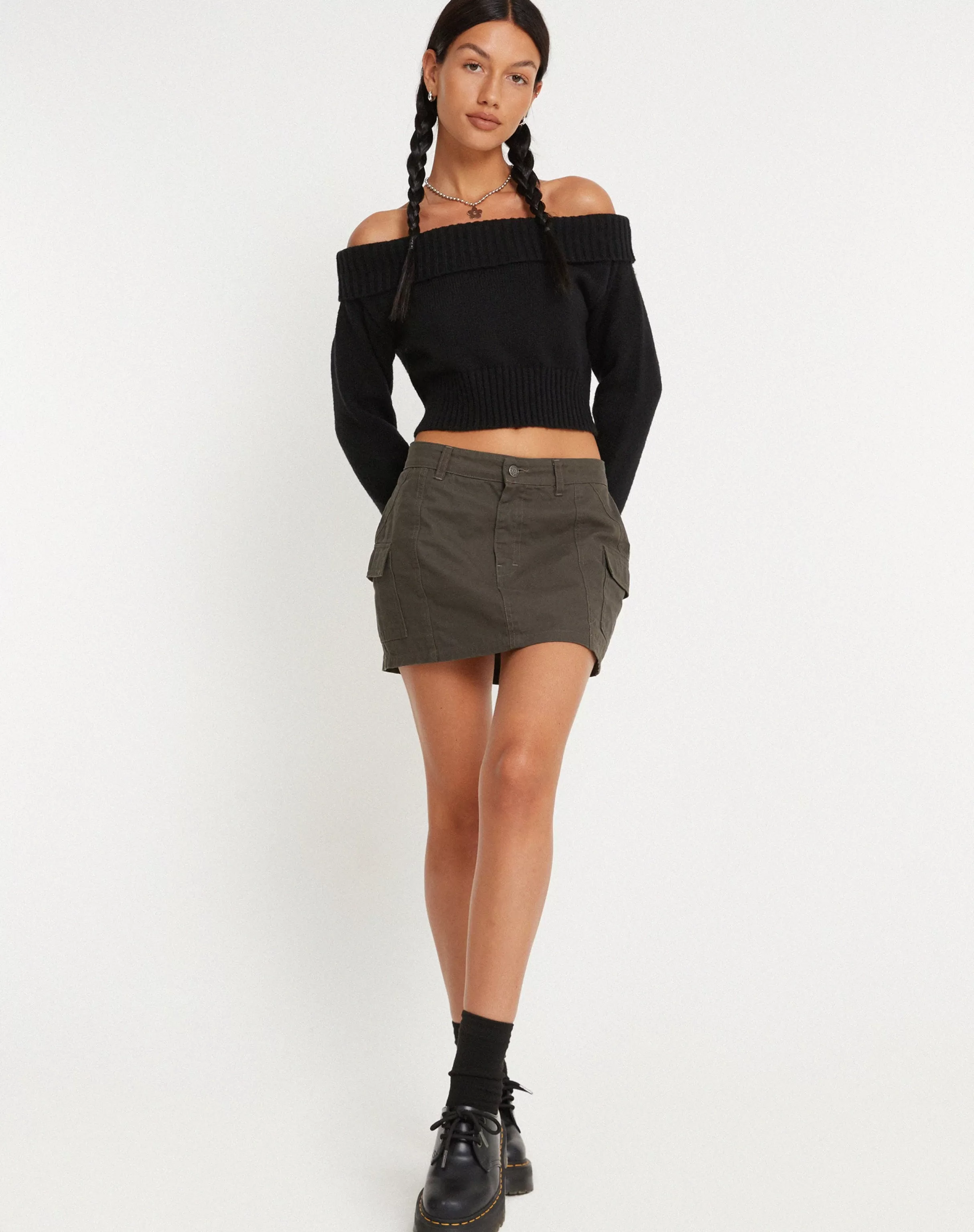 Best Ajeng Low Rise Cargo Mini Skirt In SALE SKIRTS