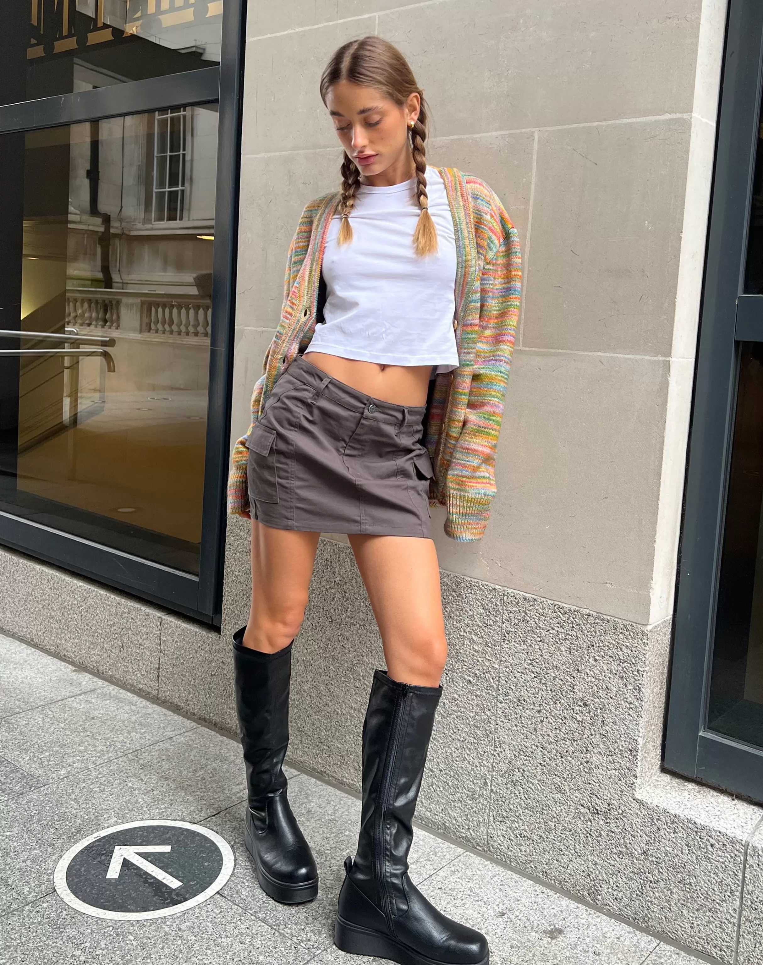 Best Ajeng Low Rise Cargo Mini Skirt In SALE SKIRTS