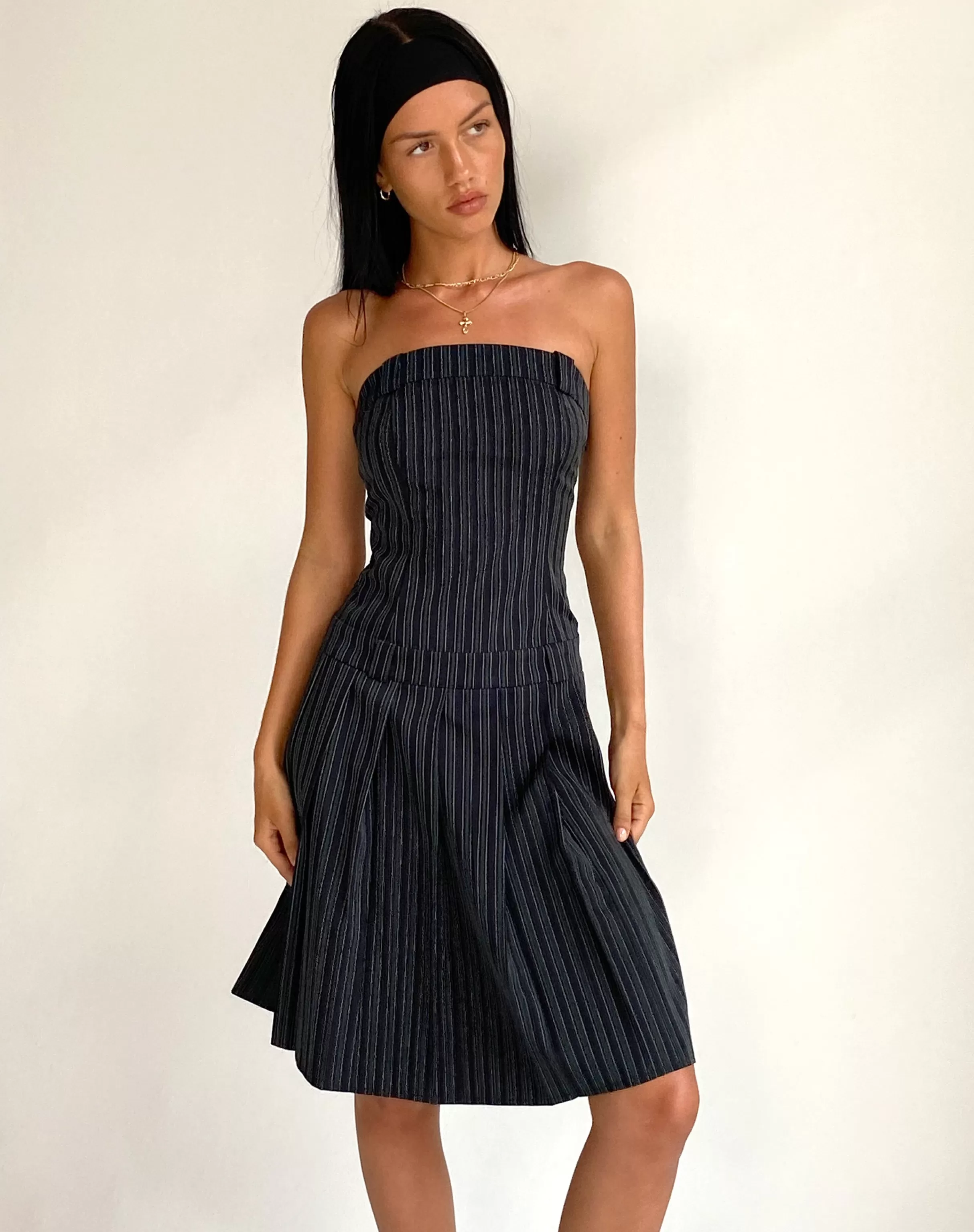 Sale Aldari Bandeau Midi Dress In SALE DRESSES | DAY DRESSES