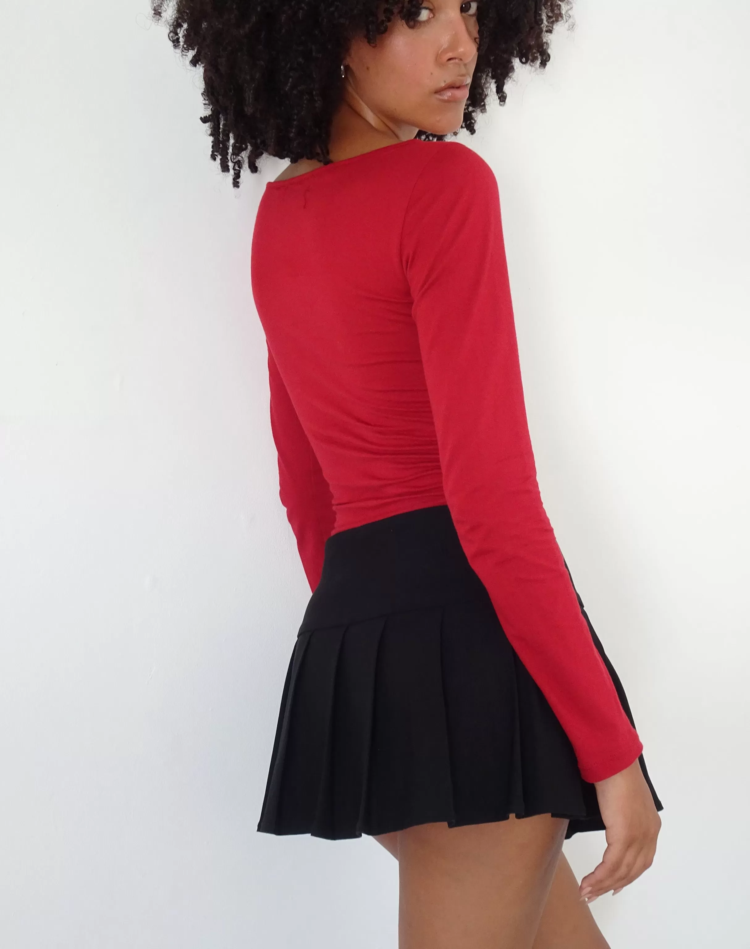 Discount Amabon Long Sleeve Top In PRINTED TOPS