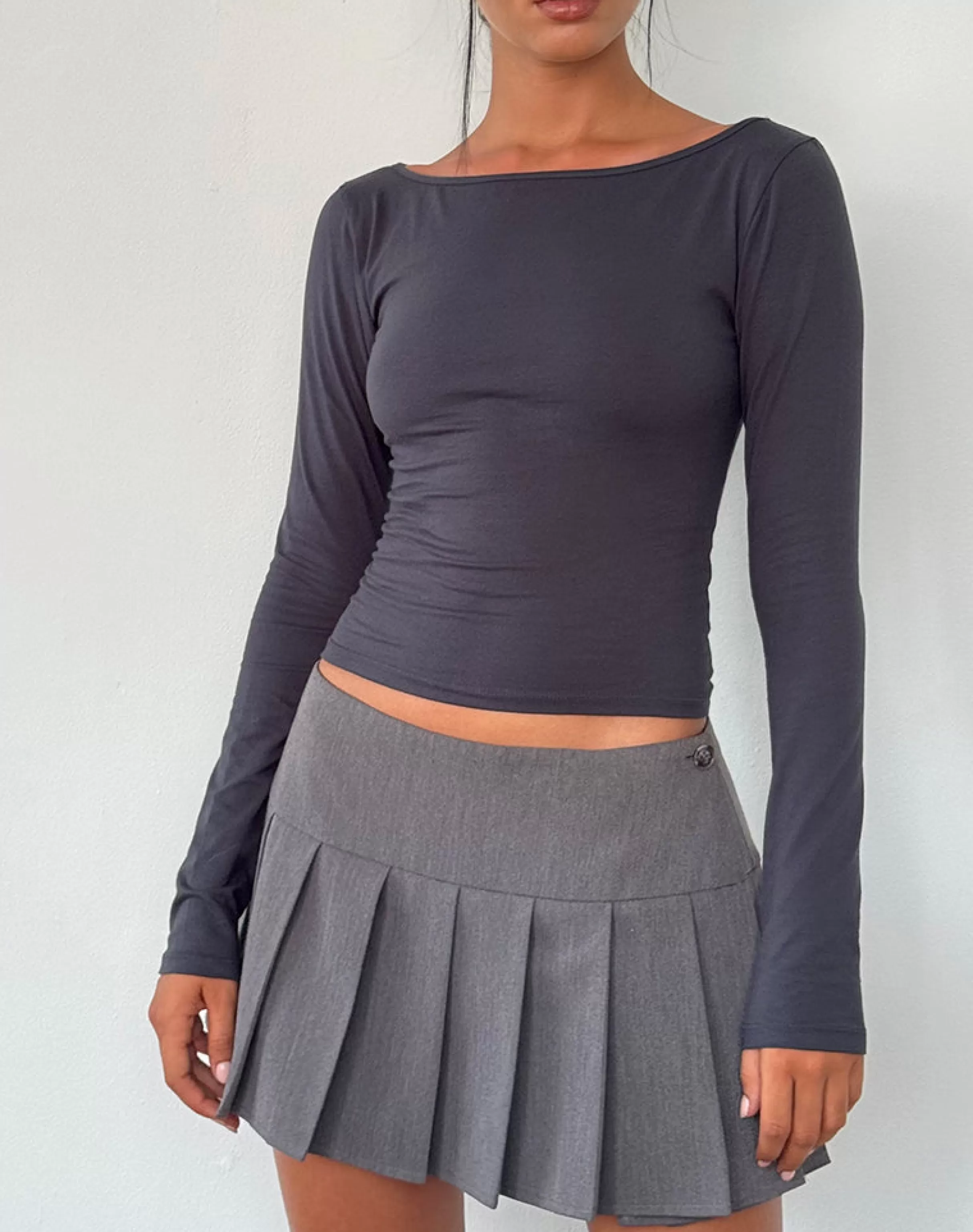 Outlet Amabon Long Sleeve Top In BASIC TOPS | LONG SLEEVE TOPS