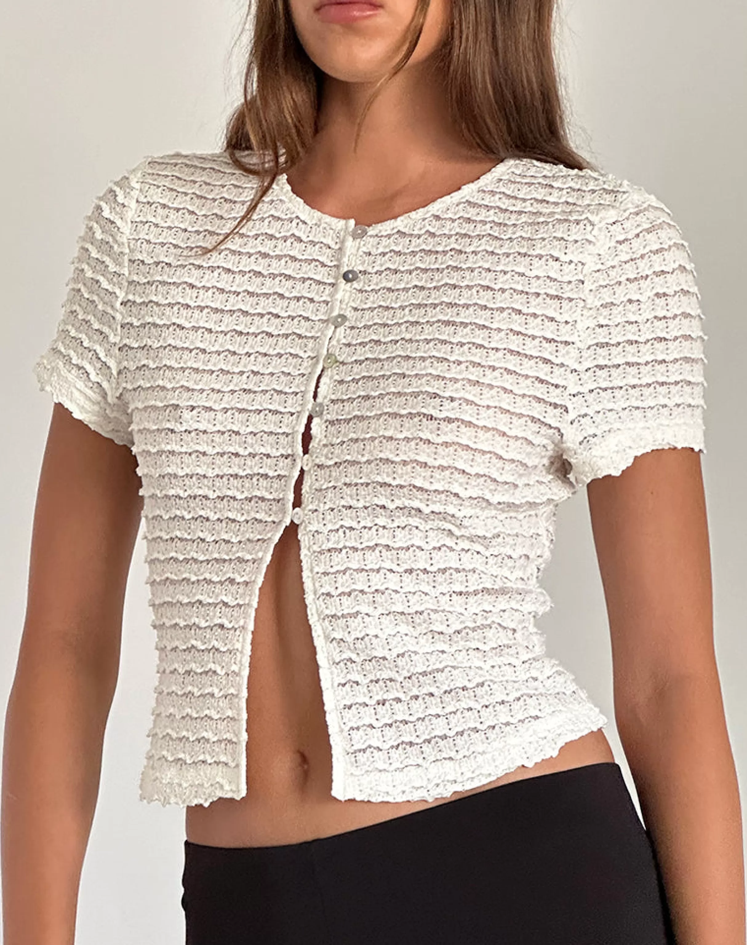 Store Anara Top In STRAWBERRY MILK | CROP TOPS