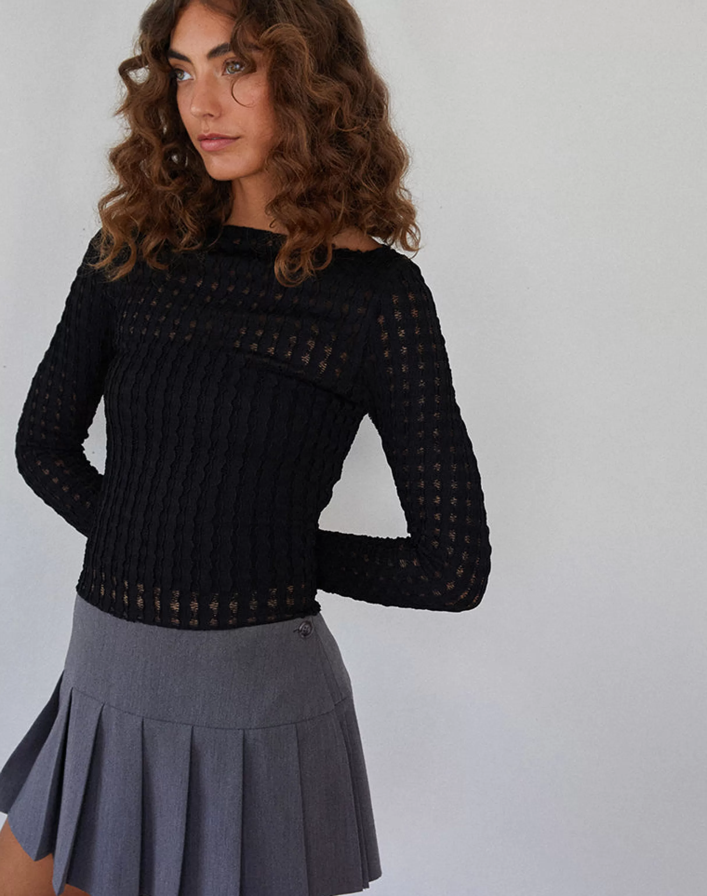 Cheap Angela Long Sleeve Top In LONG SLEEVE TOPS