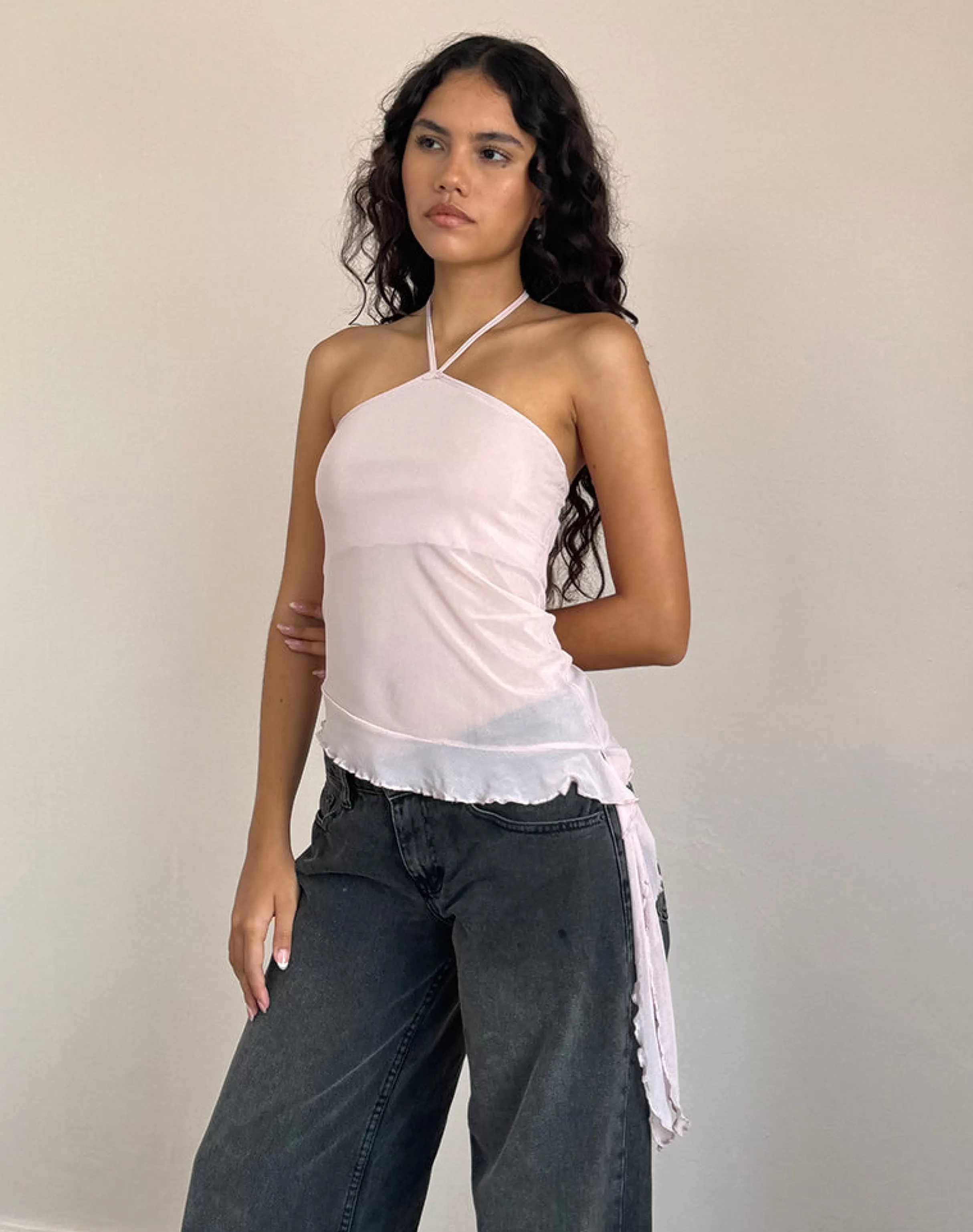 Fashion Arabella Halterneck Top In HALTERNECK TOPS | GOING OUT TOPS