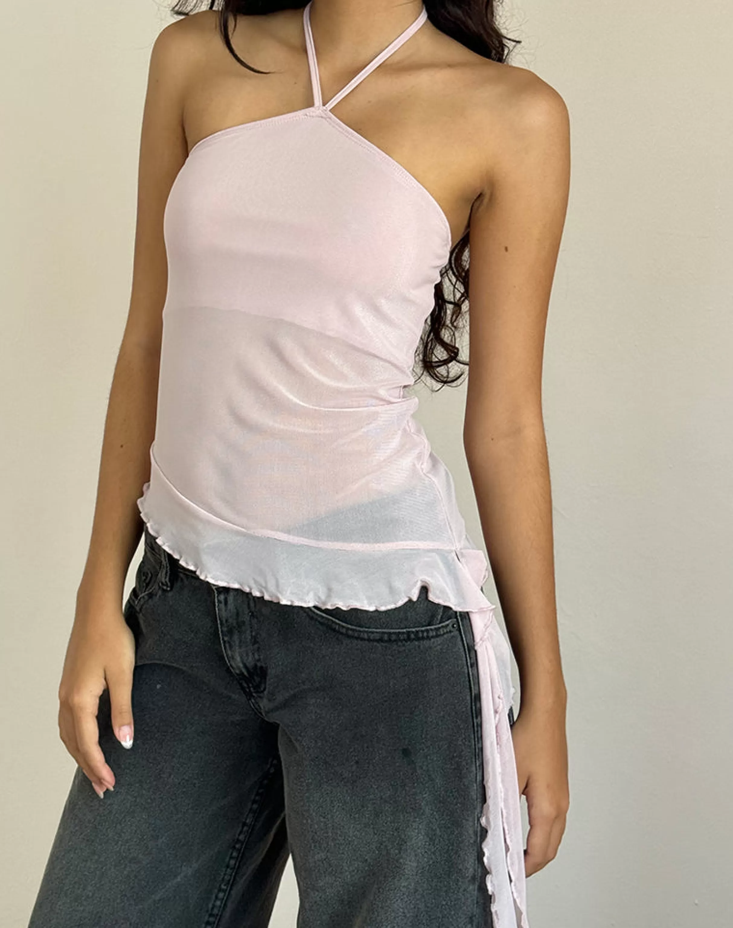 Fashion Arabella Halterneck Top In HALTERNECK TOPS | GOING OUT TOPS