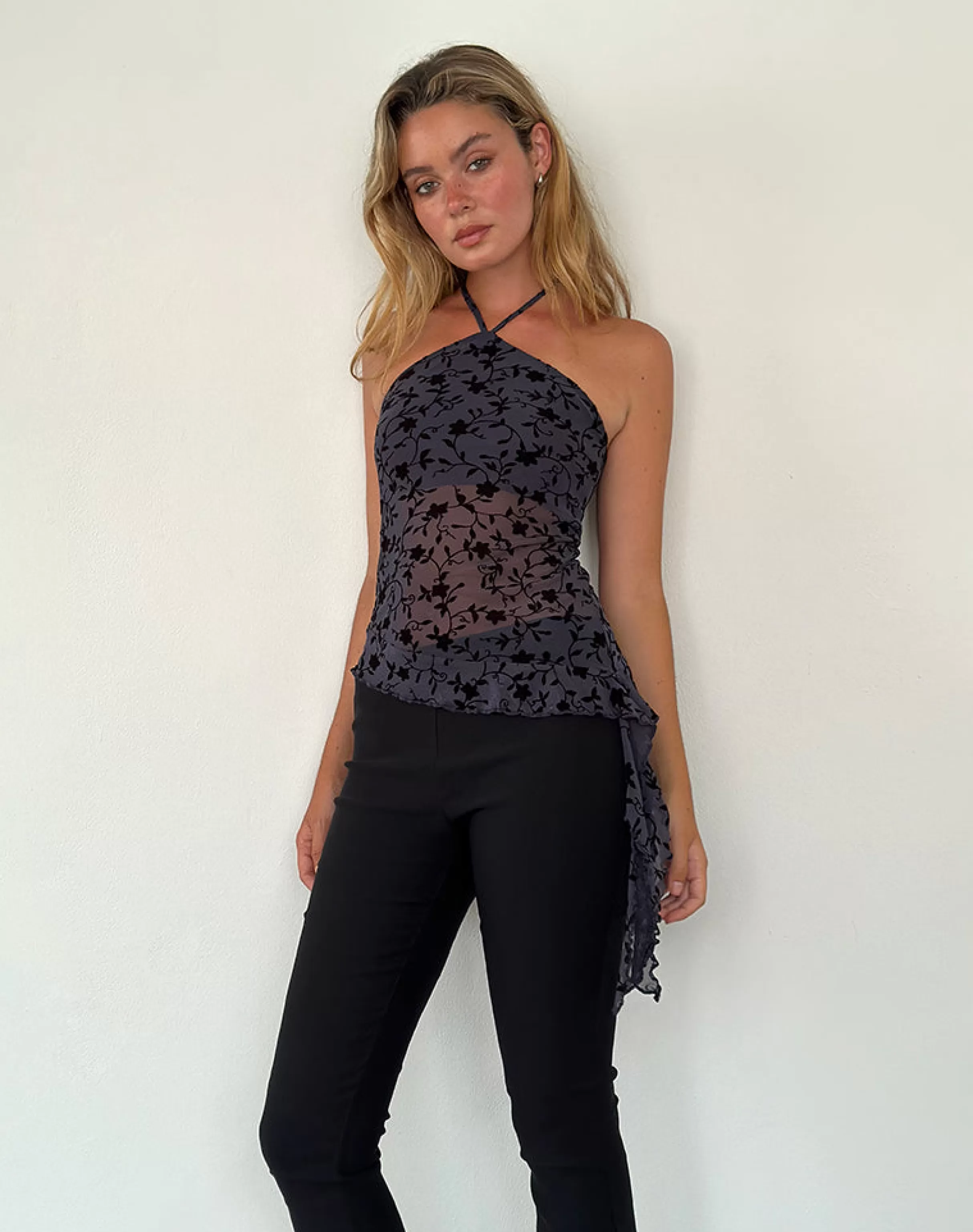 Sale Arabella Halterneck Top In HALTERNECK TOPS | GOING OUT TOPS