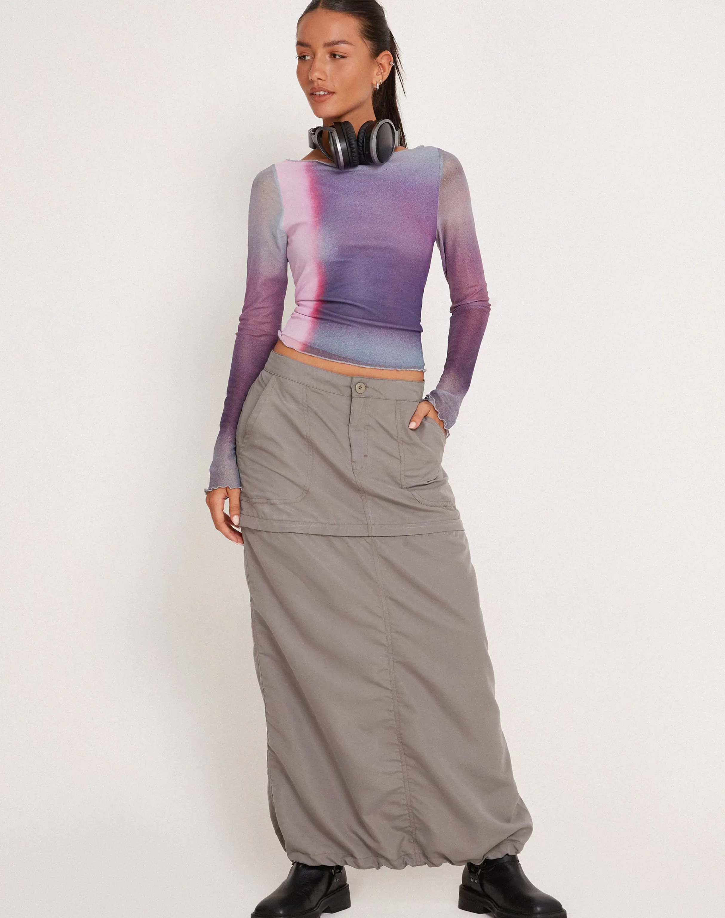 Hot Armali Long Sleeve Top In PRINTED TOPS