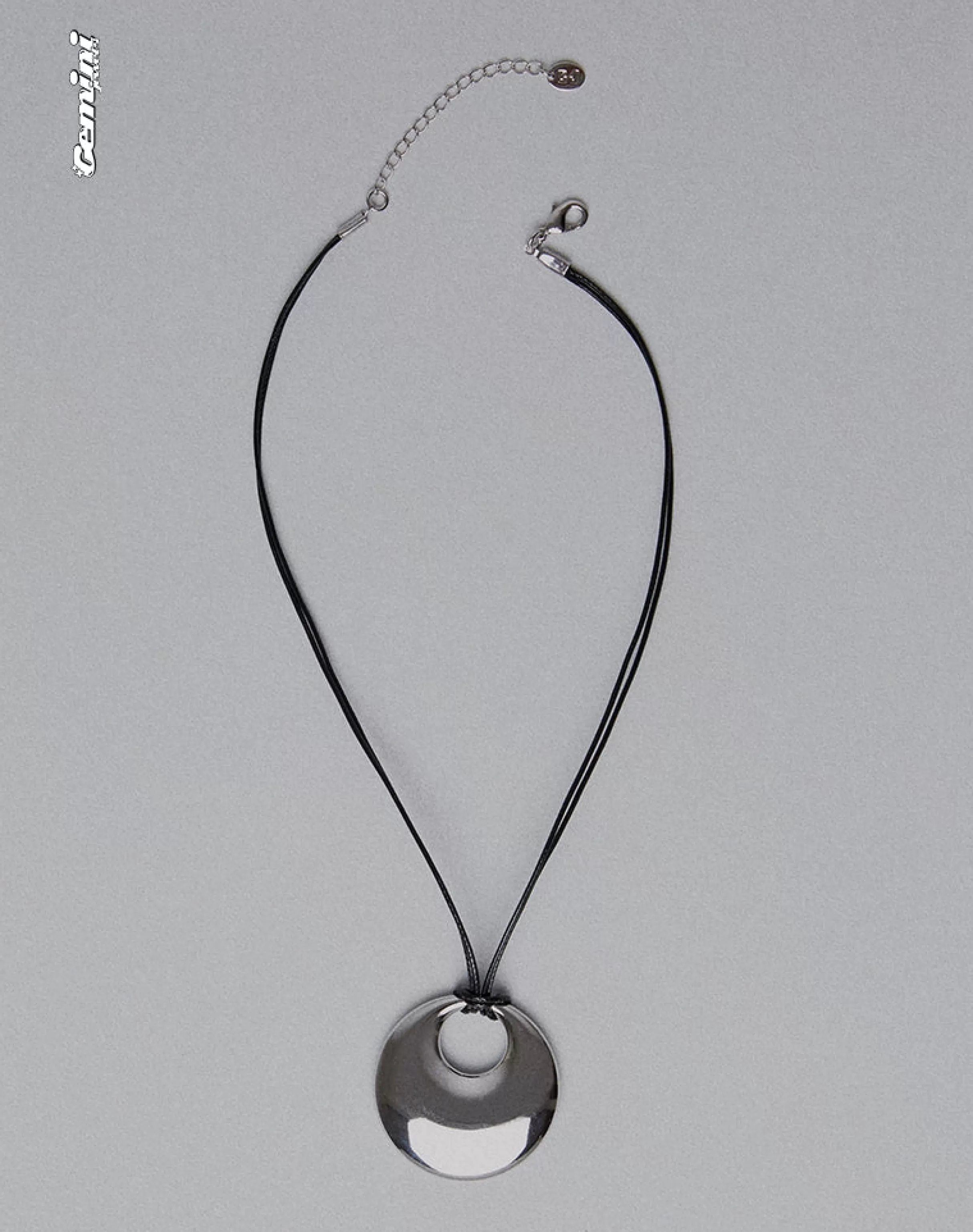New Aurora Cord Circle Necklace By Gemini Jewels ACCESSORIES