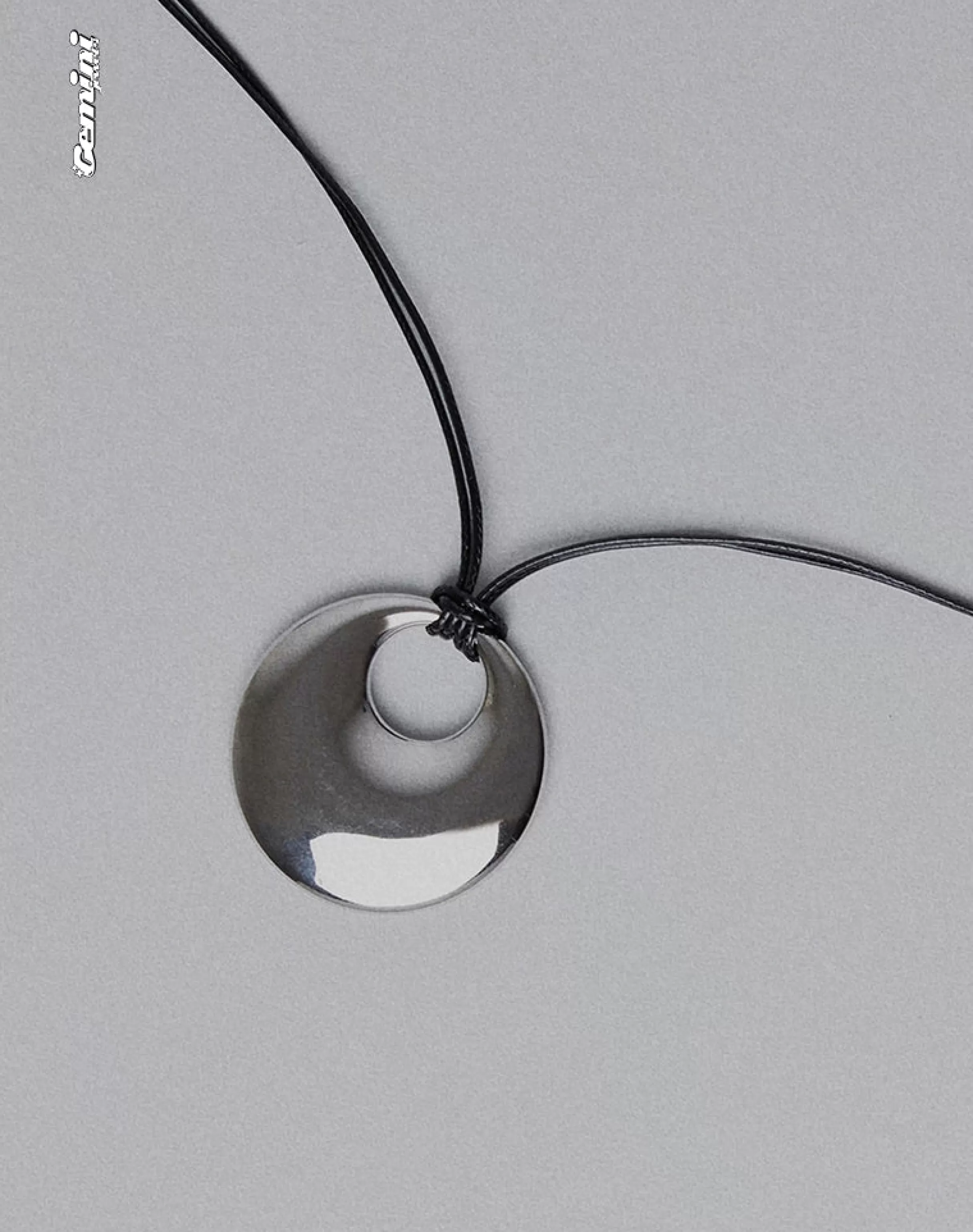 New Aurora Cord Circle Necklace By Gemini Jewels ACCESSORIES