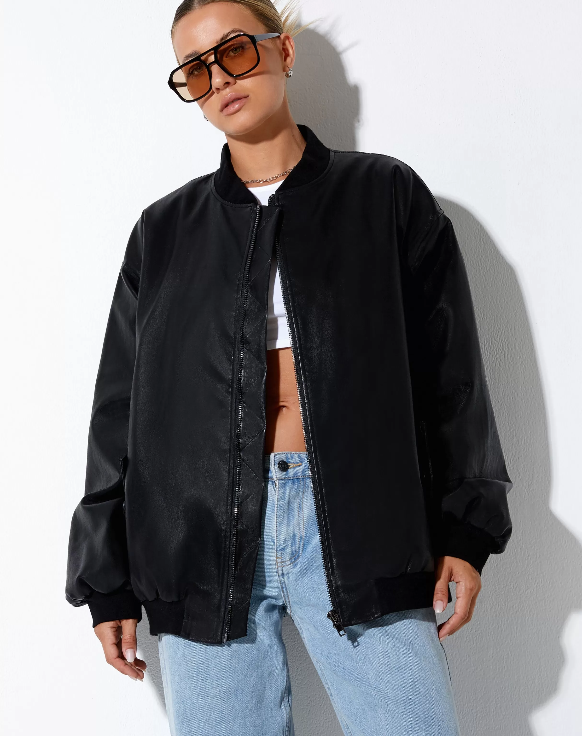 New Benta Jacket In PU JACKETS | JACKETS