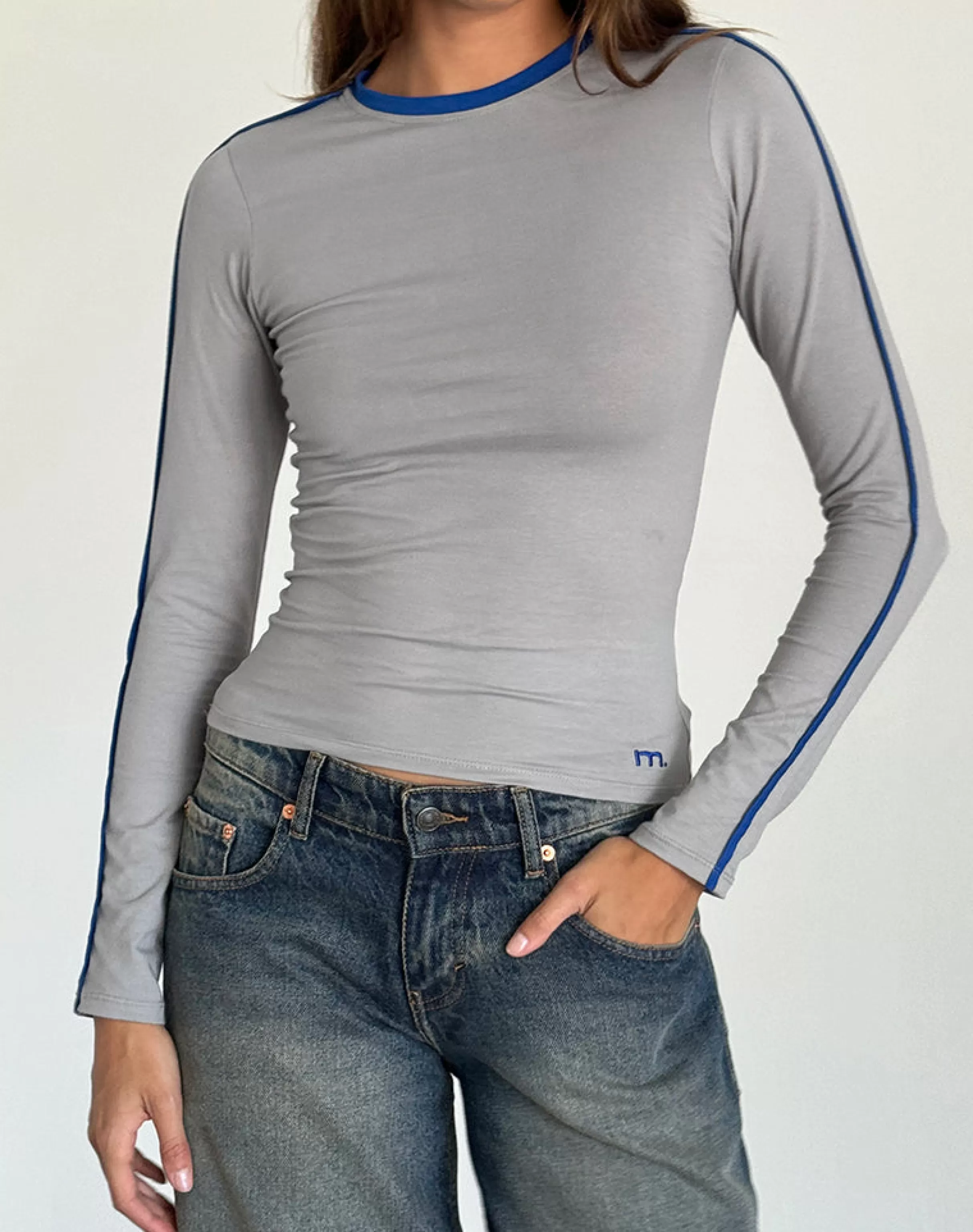 Shop Bonija Long Sleeve Top In BASIC TOPS | LONG SLEEVE TOPS