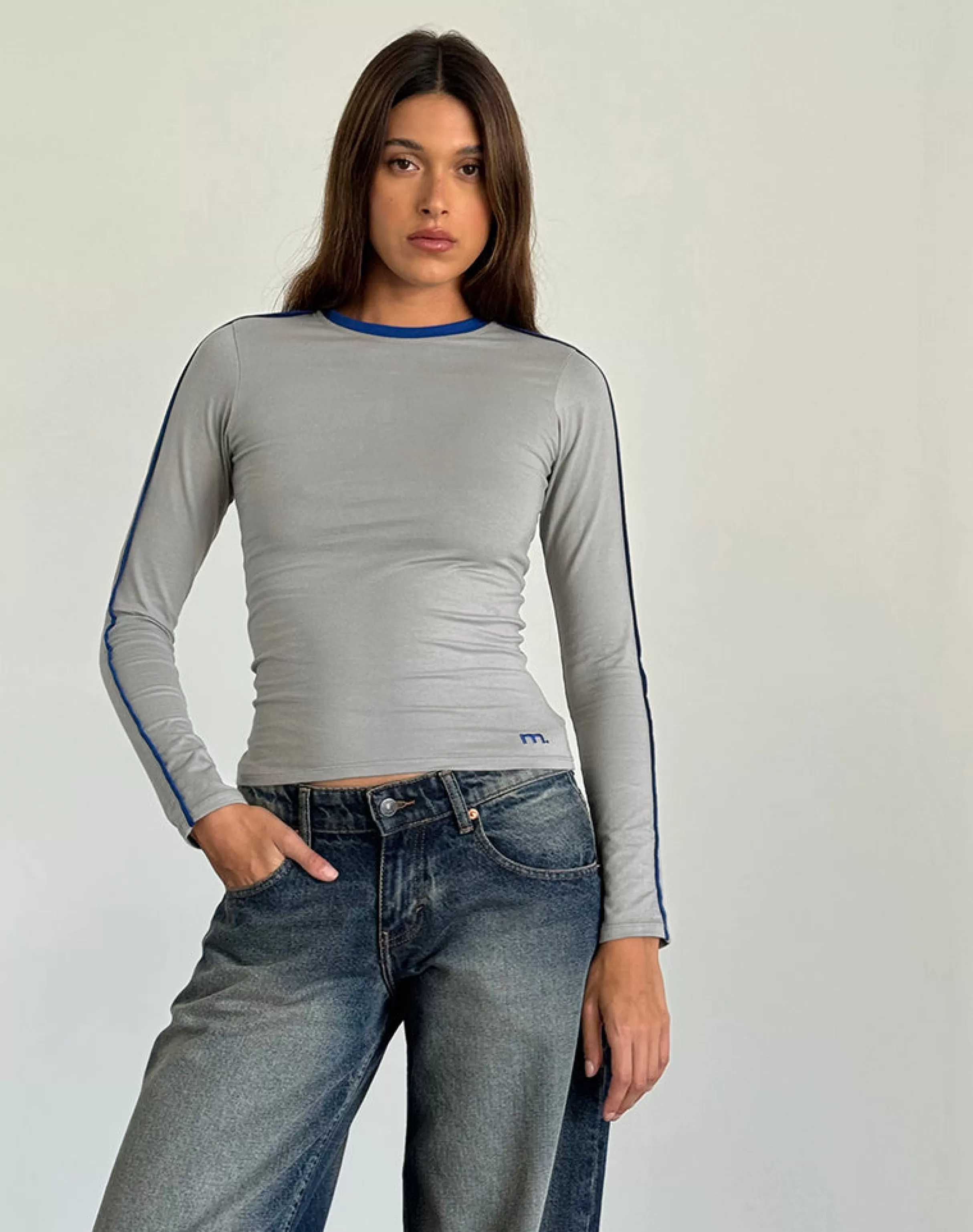 Shop Bonija Long Sleeve Top In BASIC TOPS | LONG SLEEVE TOPS