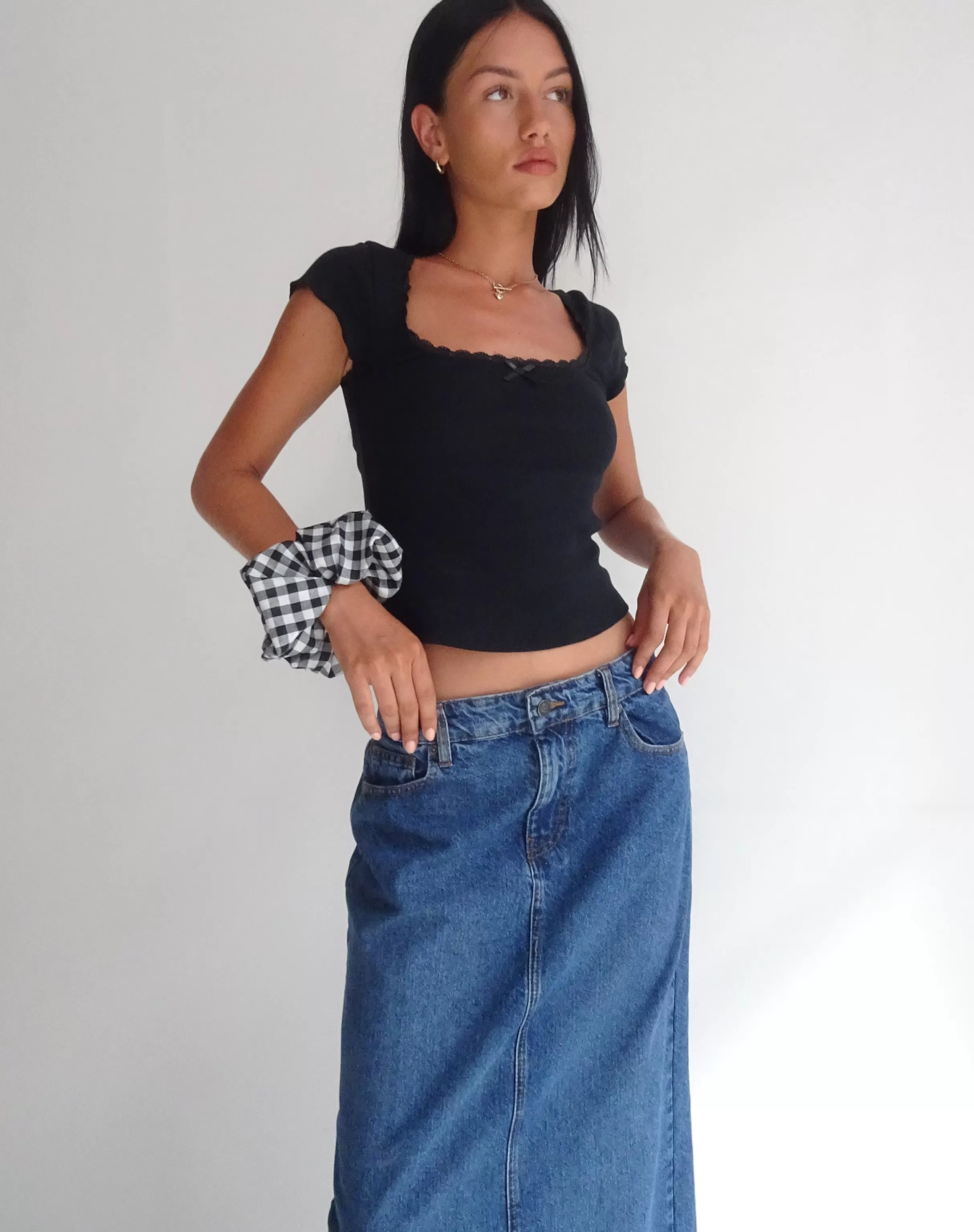 Outlet Bovillo Cap Sleeve Top In BASICS | TEES