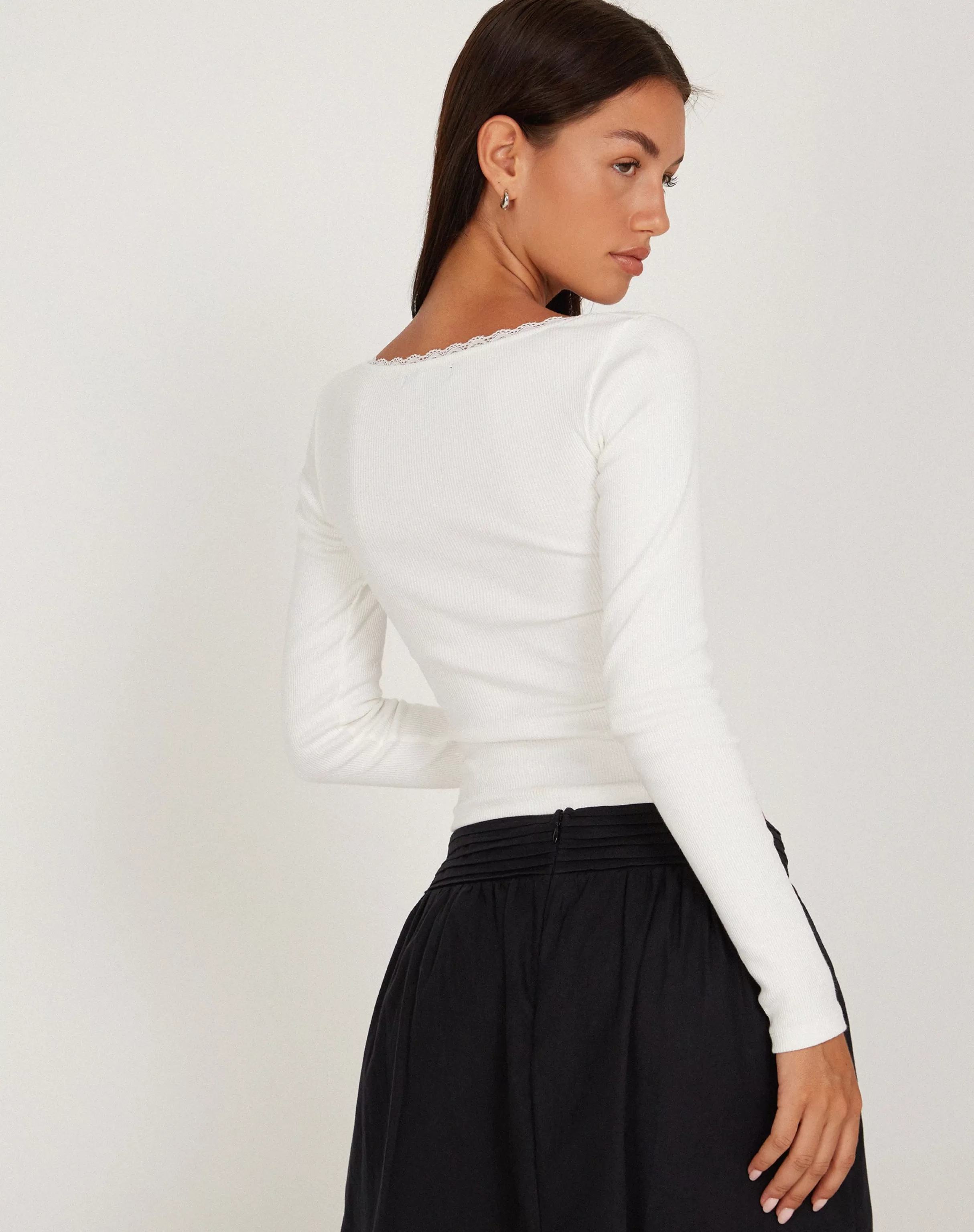 New Bovita Long Sleeve Top In CROP TOPS | LONG SLEEVE TOPS