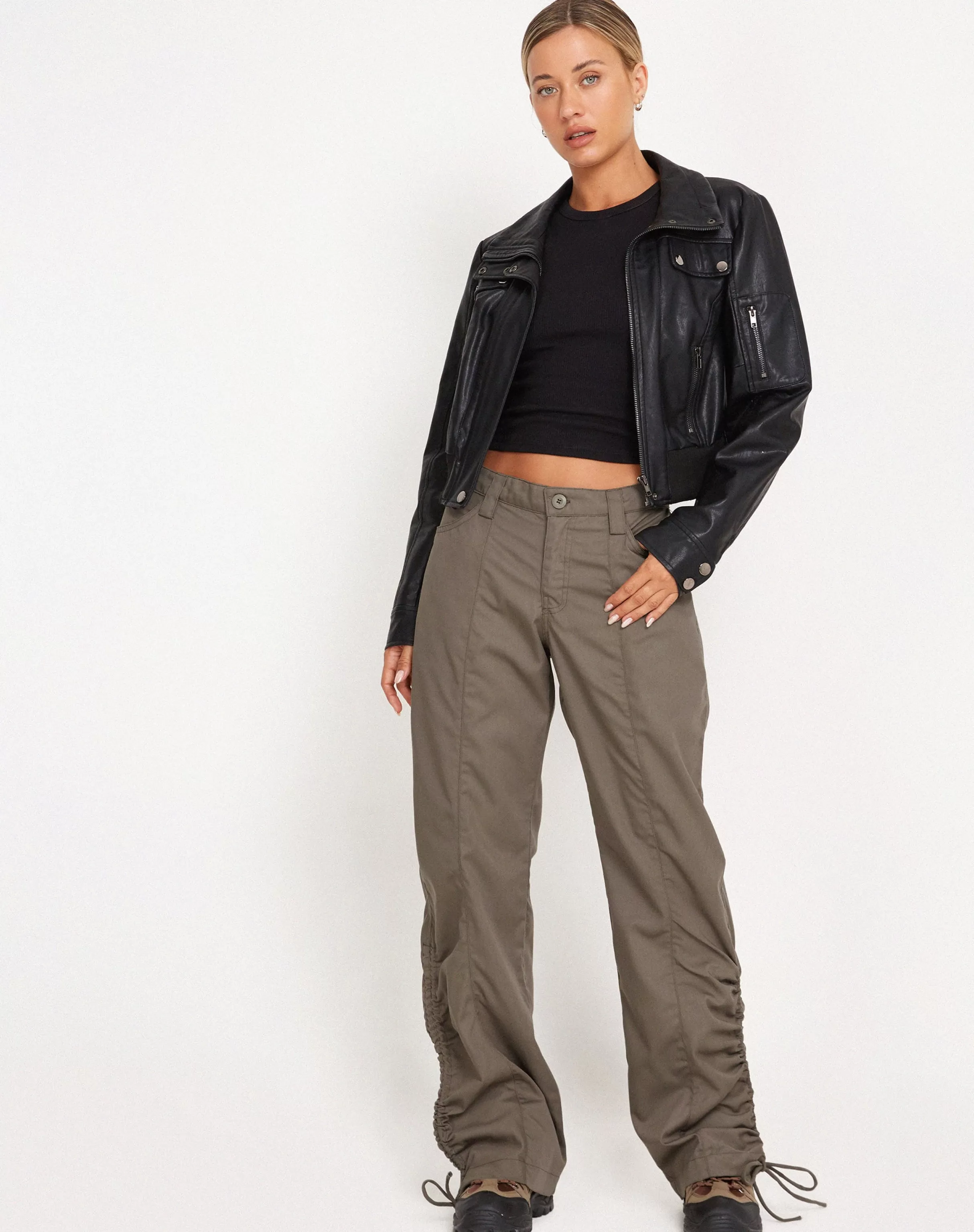 Online Bracha Low Rise Cargo Trousers In SALE TROUSERS | WIDE LEG TROUSERS
