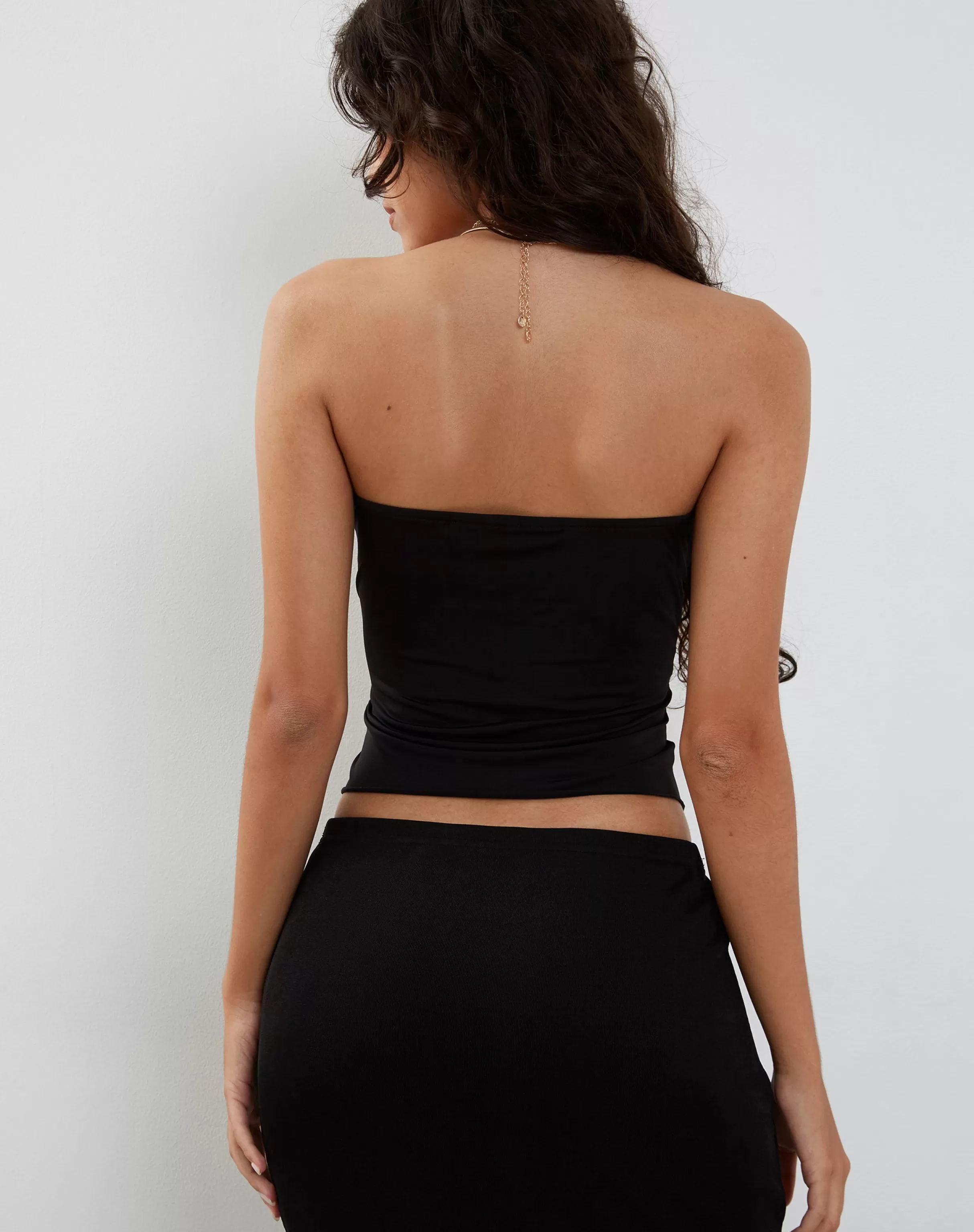 Clearance Brea Bandeau Top In CROP TOPS
