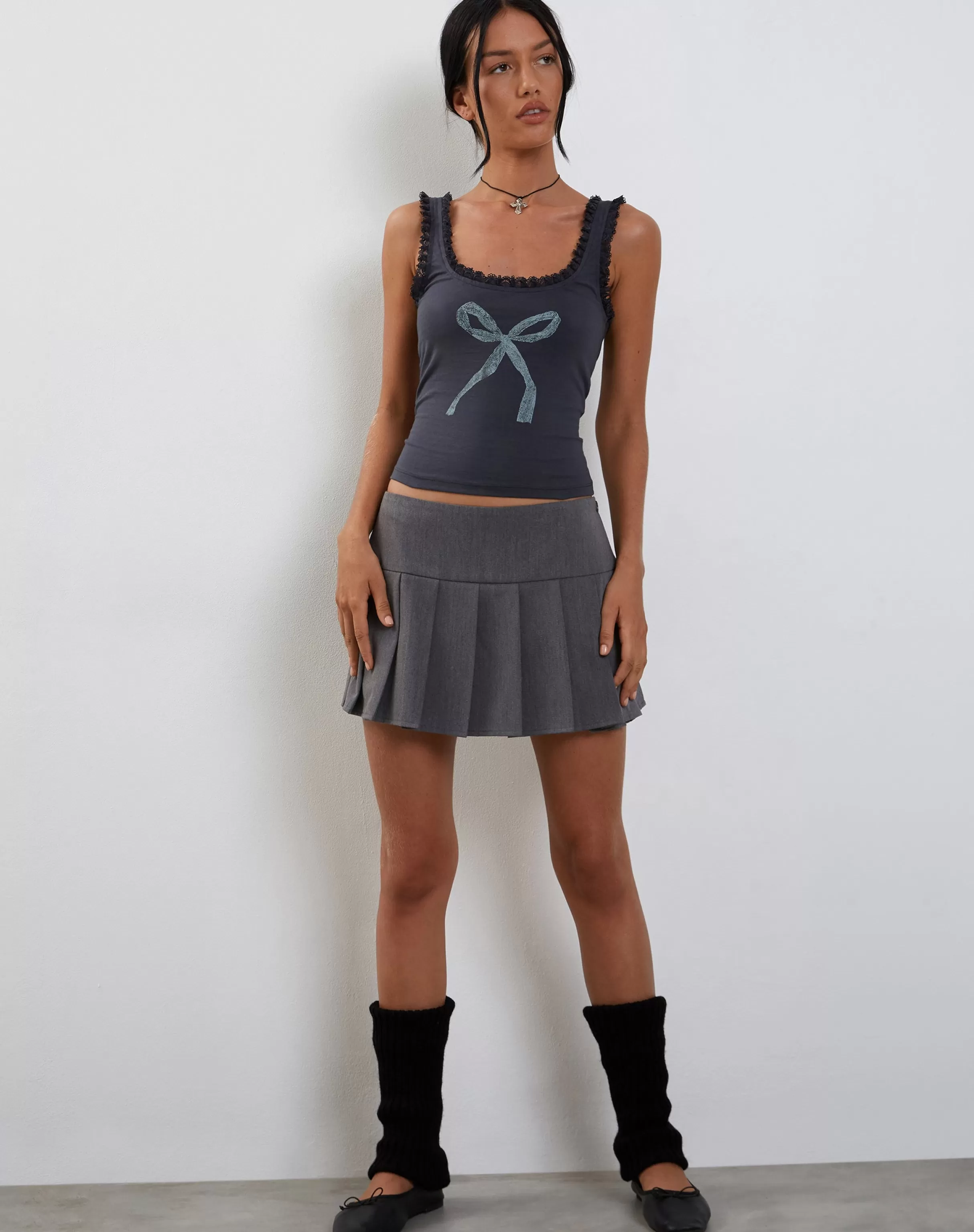 Best Sale Carillo Lace Trim Vest Top In SALE TOPS | VEST TOPS