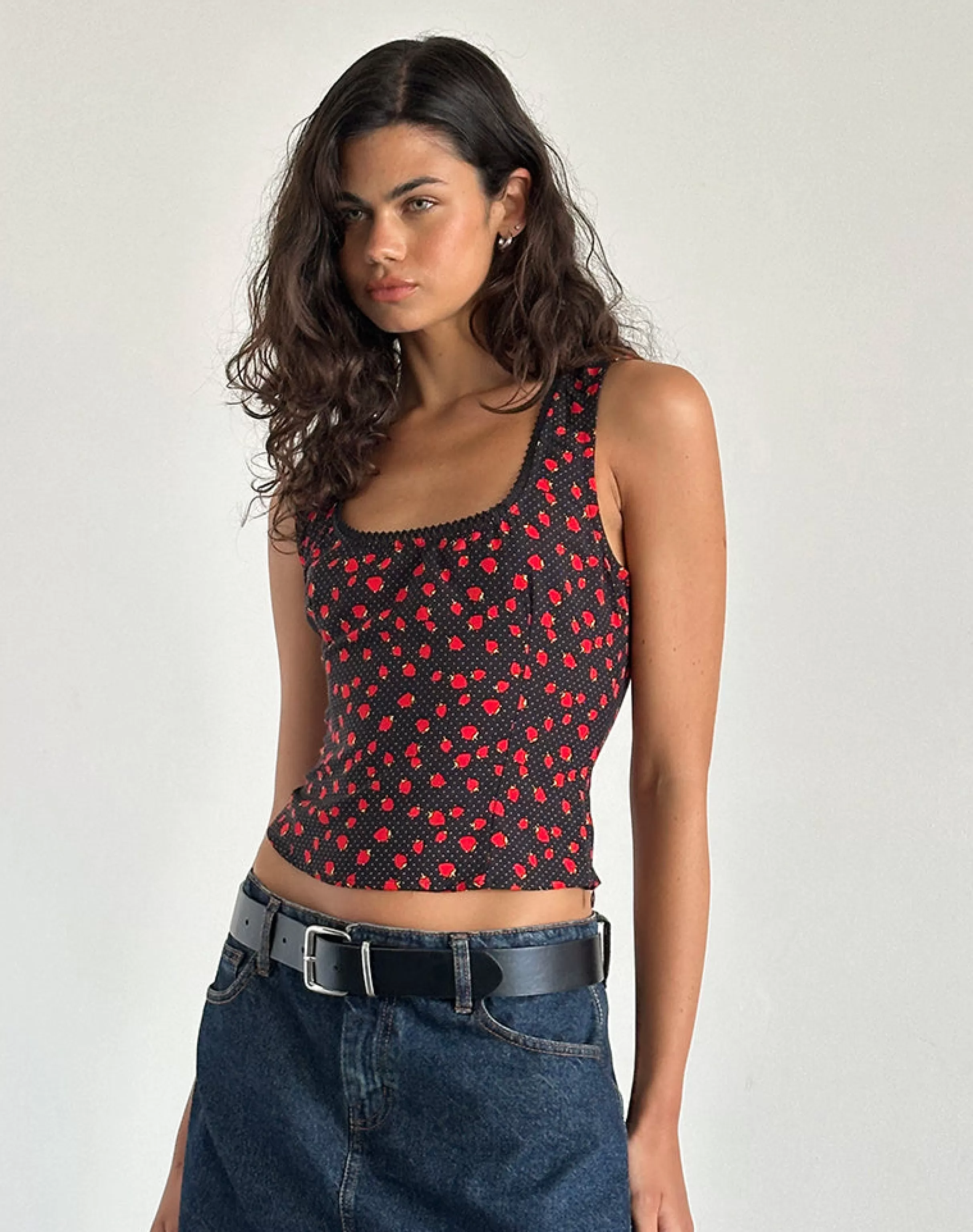 Online Carys Vest Top In SWEET AS PIE | CO-ORDS