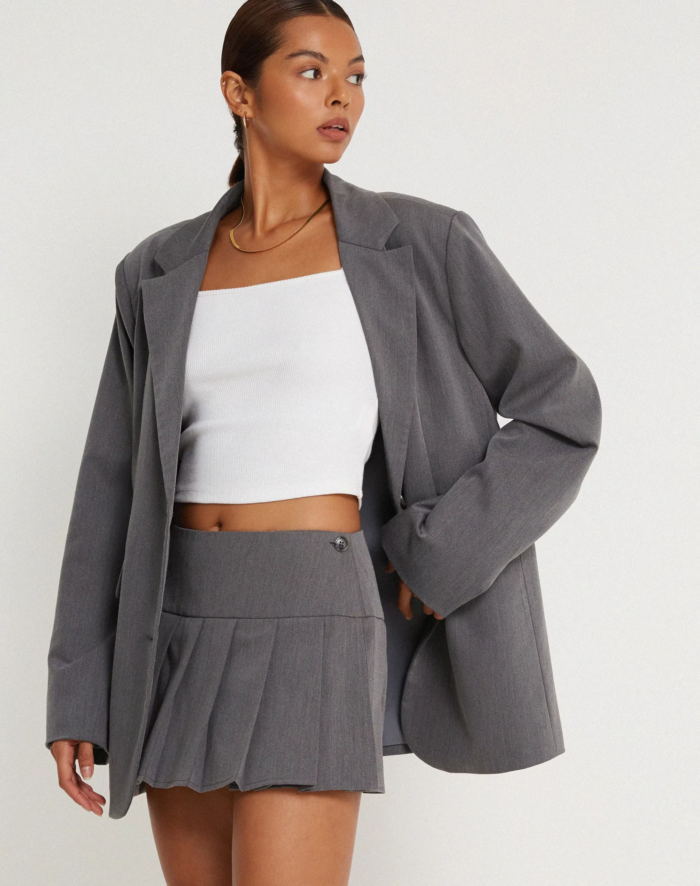 Shop Casini Pleated Micro Skirt In MINI SKIRTS