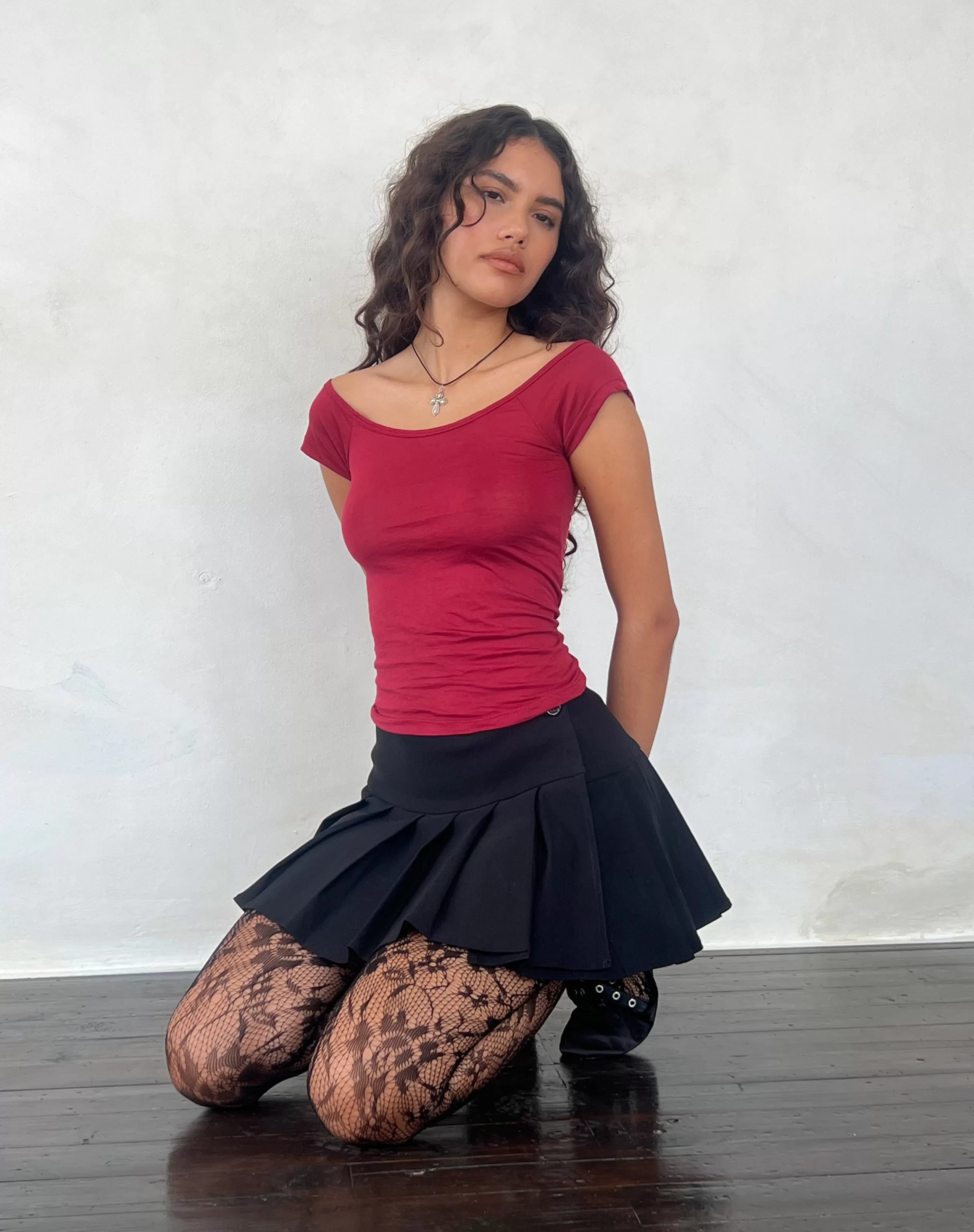 Discount Charya Off The Shoulder Top In GOING OUT TOPS