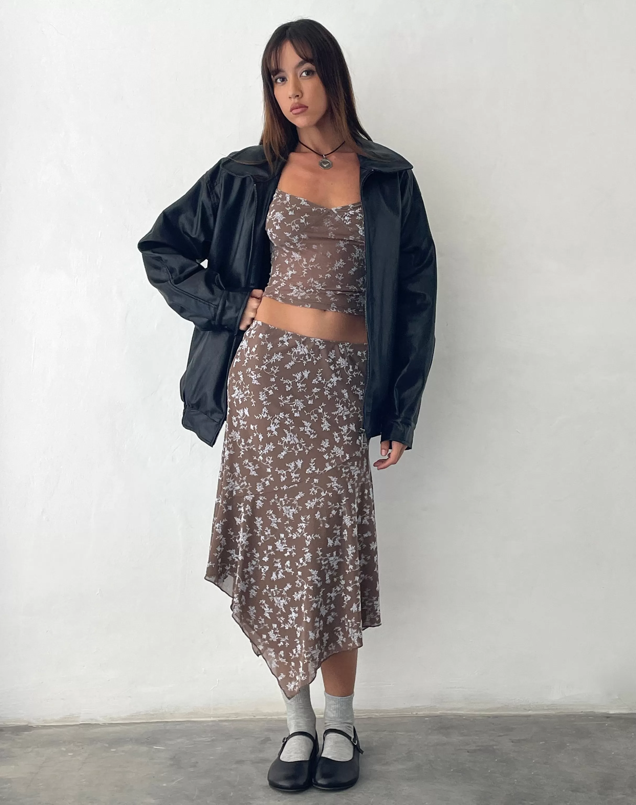 Fashion Cinta Low Rise Midi Skirt In SALE SKIRTS | PRINTED SKIRTS