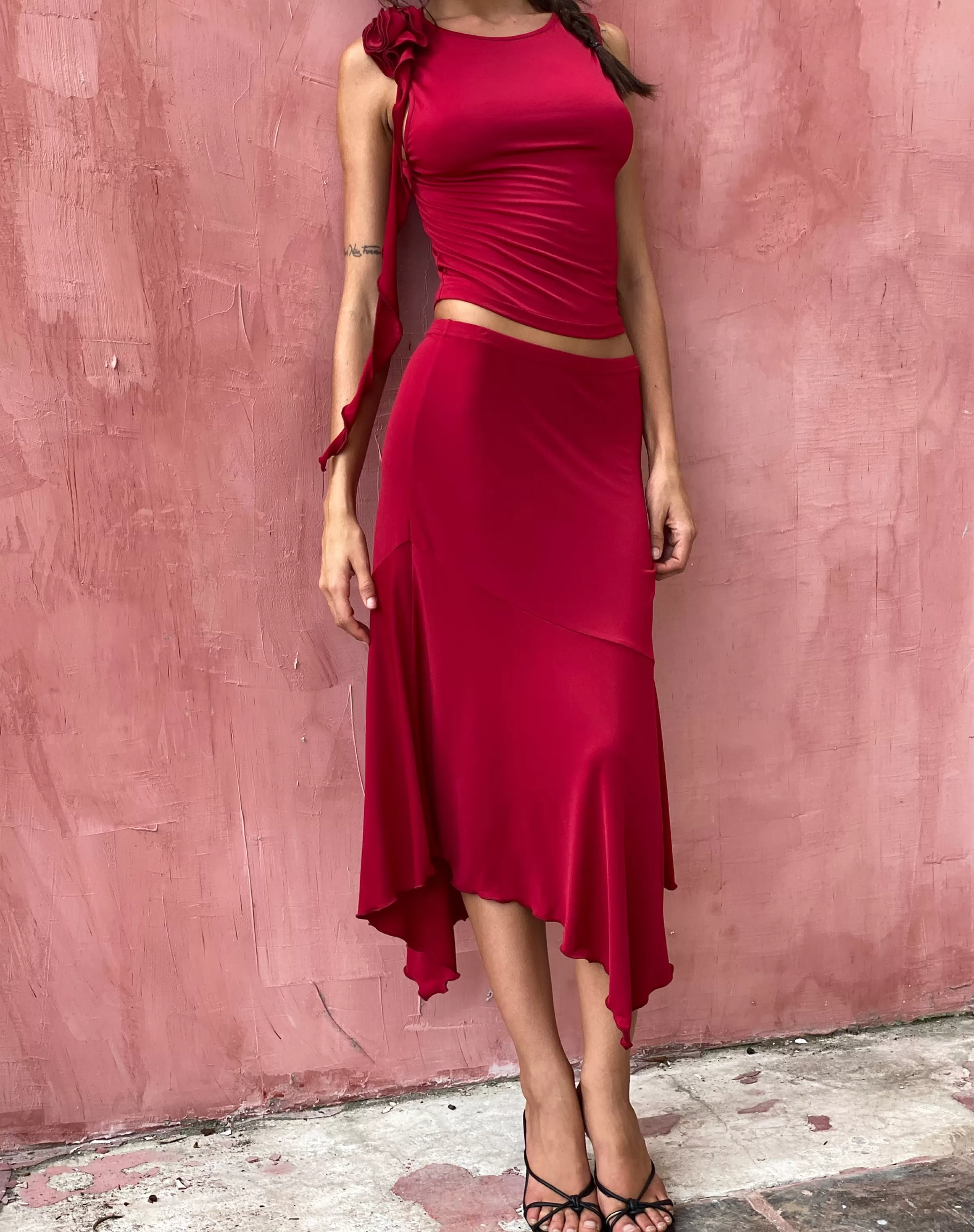 Discount Cinta Low Rise Midi Skirt In SALE SKIRTS | MIDI SKIRTS