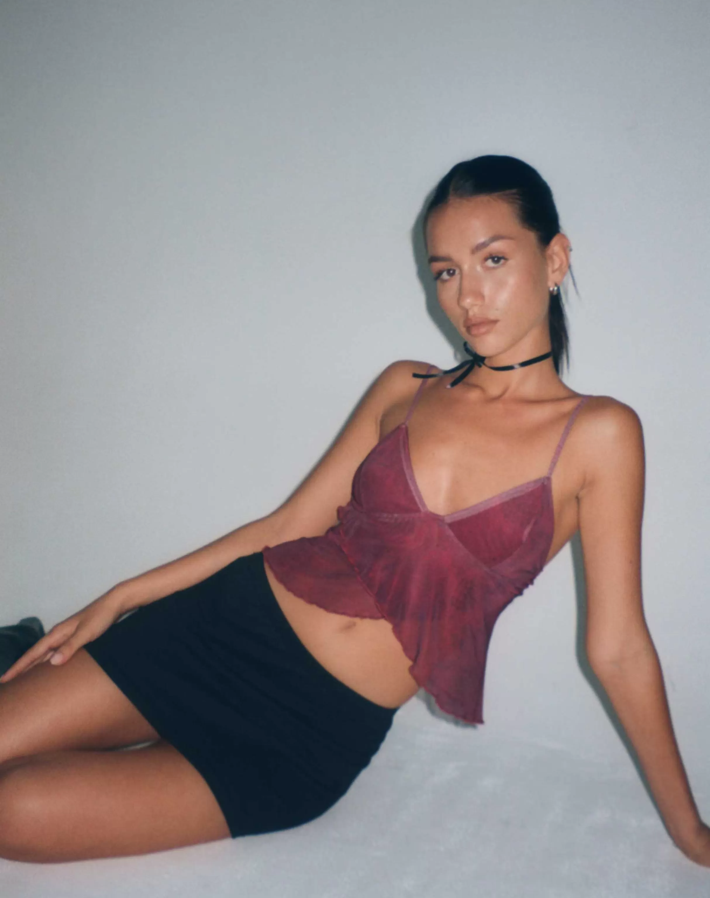 Online Cojira Mesh Butterfly Top In GOING OUT TOPS | STRAPPY TOPS