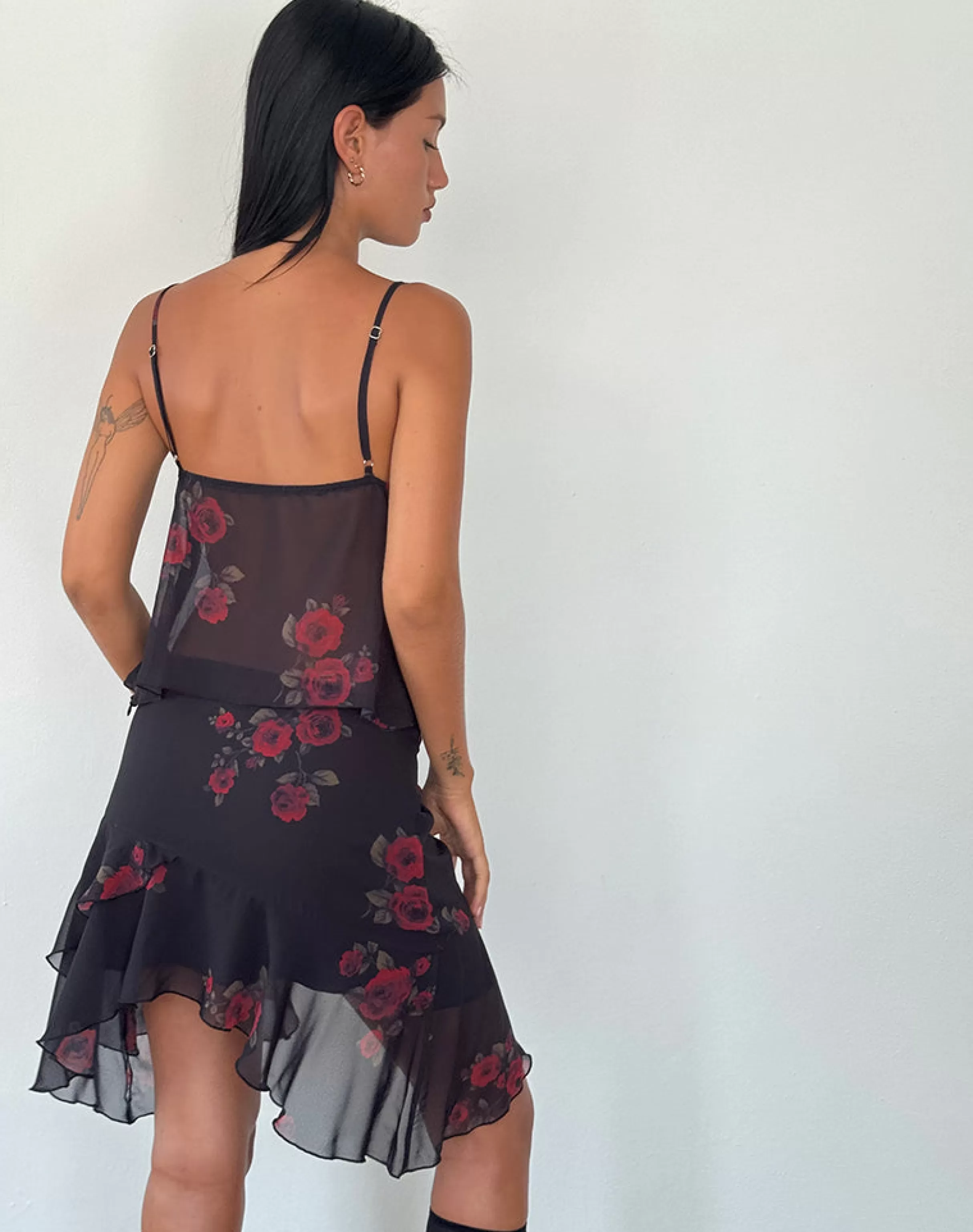 Flash Sale Cojira Mesh Butterfly Top In CO-ORDS | STRAPPY TOPS