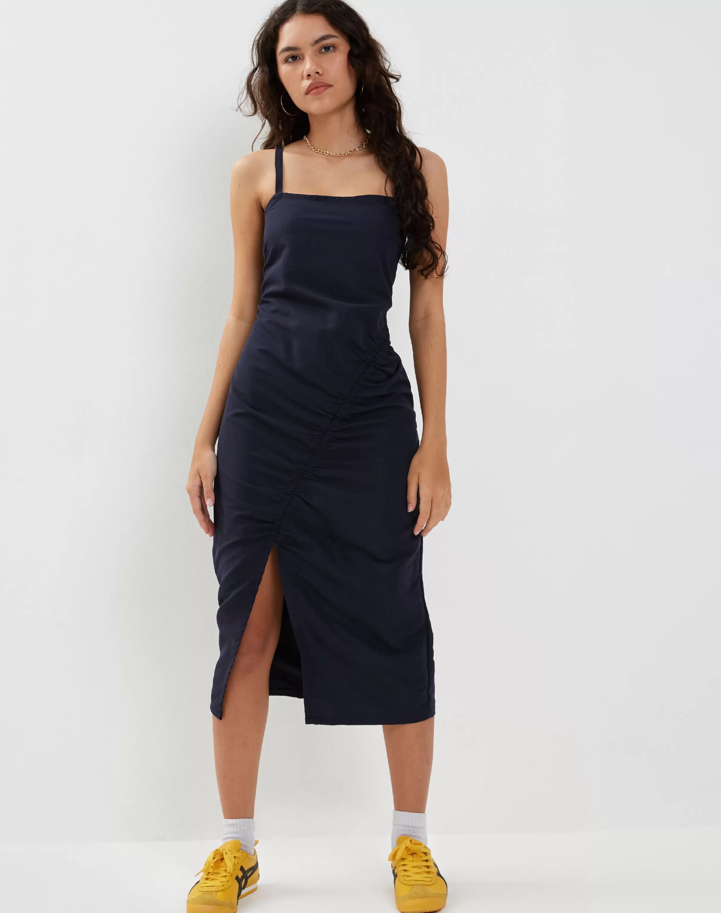 Online Daisha Midi Dress In Navy MIDI DRESSES