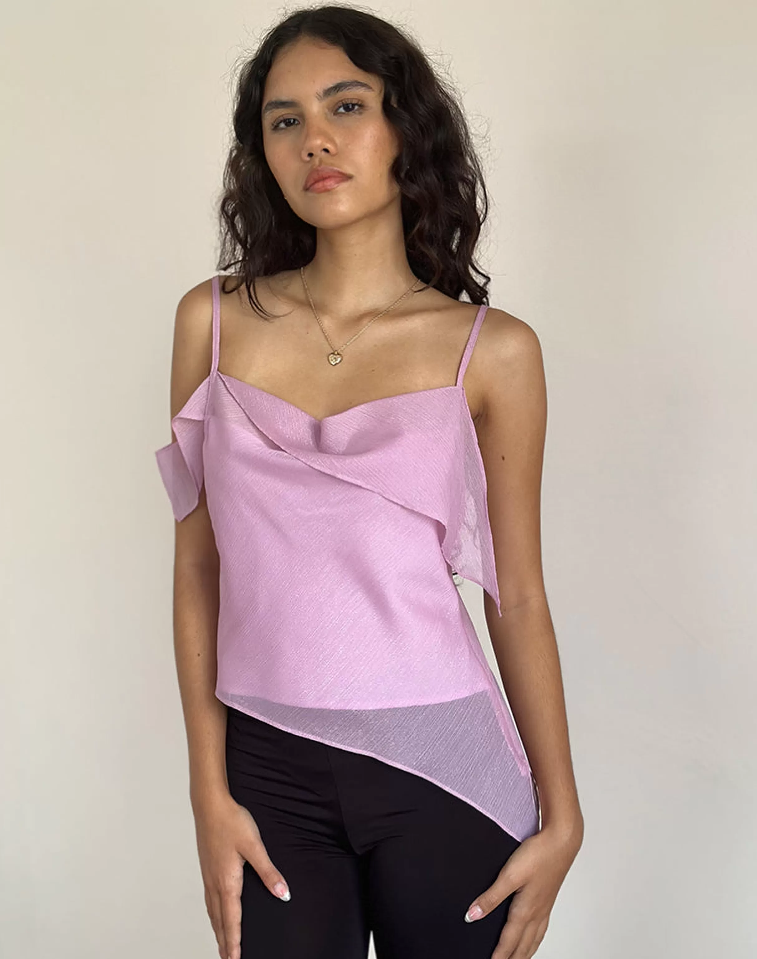 Cheap Davila Chiffon Top In GOING OUT TOPS | STRAPPY TOPS