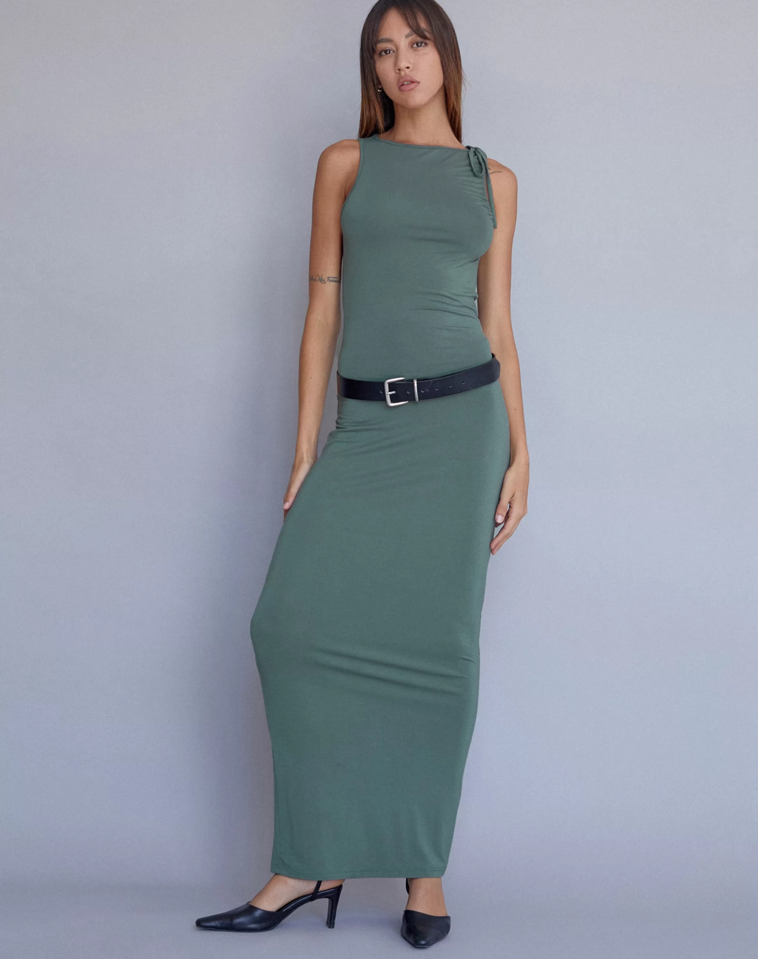 Fashion Elinor Maxi Dress In Slinky BODYCON DRESSES | MAXI DRESSES