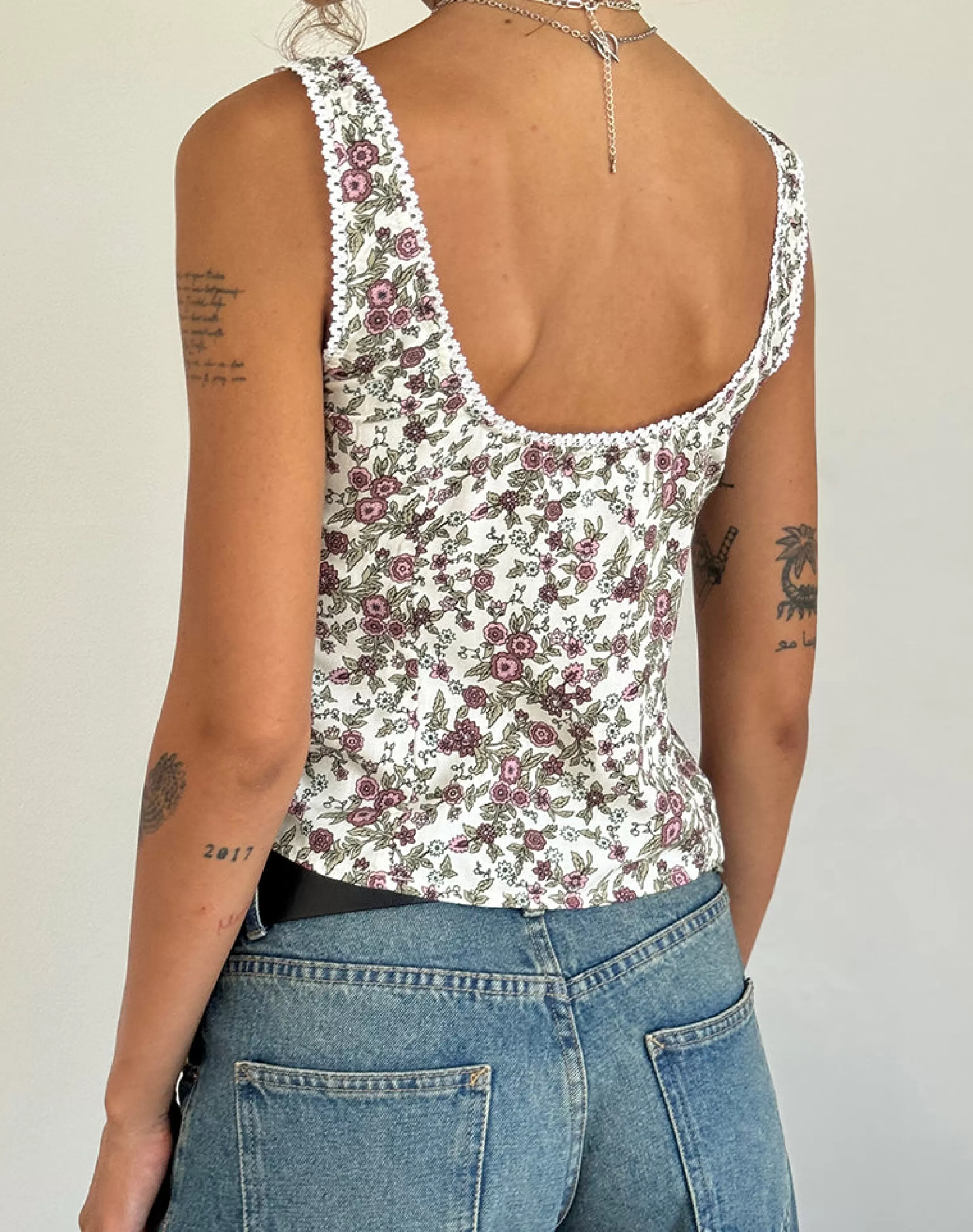 Online Esau Tie Front Top In NEVERMORE | CO-ORDS