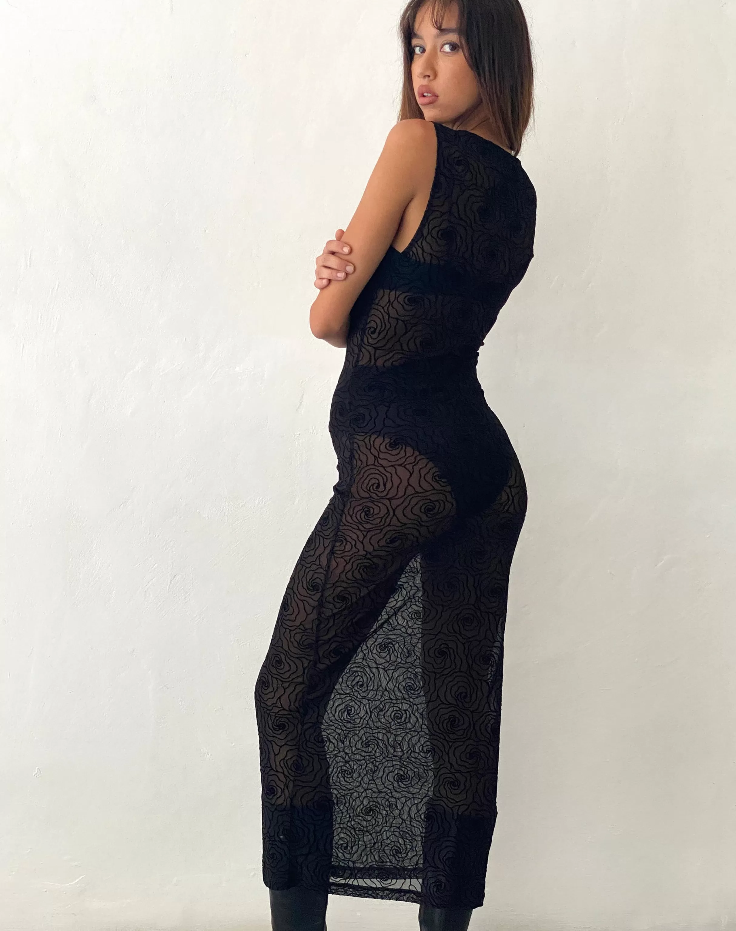 Outlet Florian Unlined Midi Dress In PRINTED DRESSES | BODYCON DRESSES