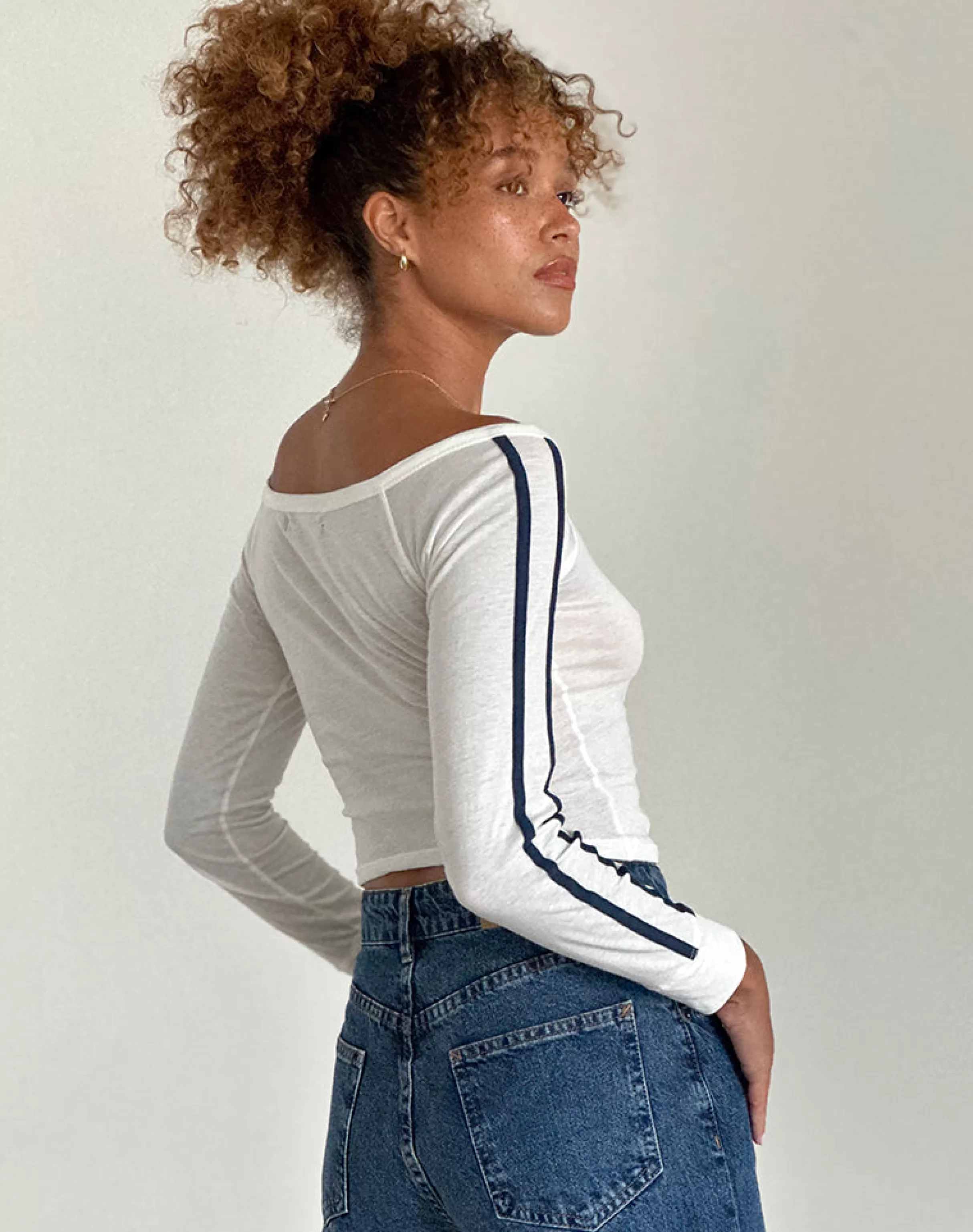 Cheap Gavya Long Sleeve Top In BASICS | BASIC TOPS