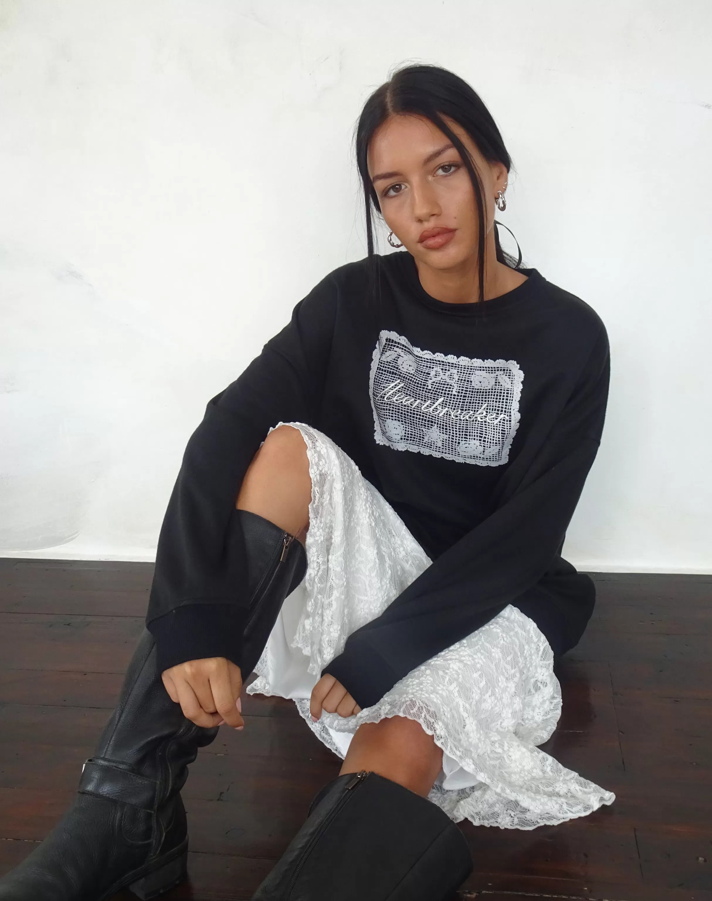 Store Glo Oversized Sweatshirt In LOUNGEWEAR | HOODIES & SWEATSHIRTS
