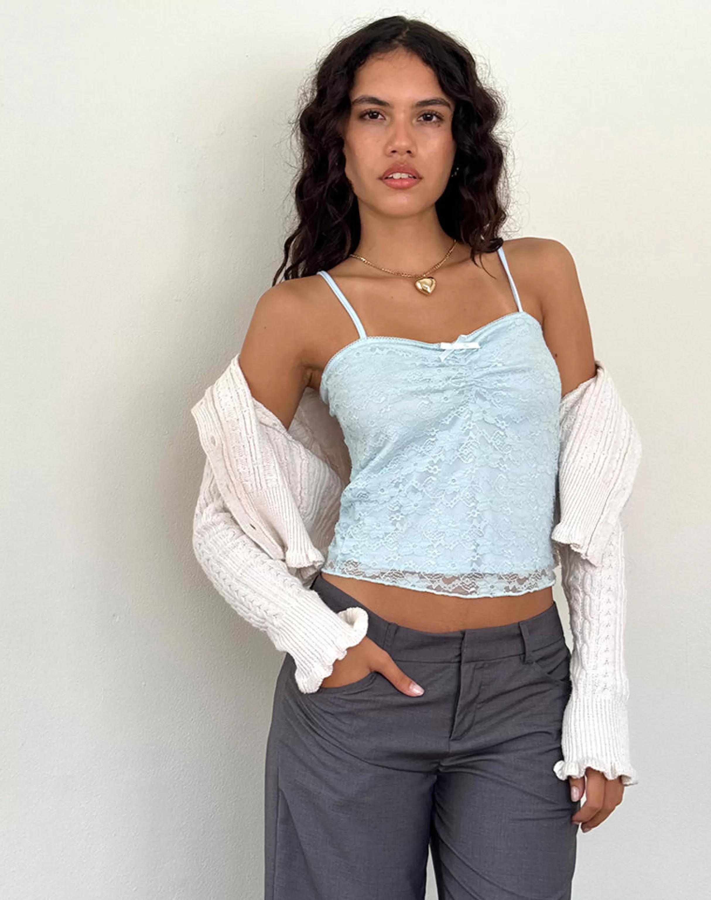 Hot Hali Cami Top In STRAPPY TOPS | LACE TOPS