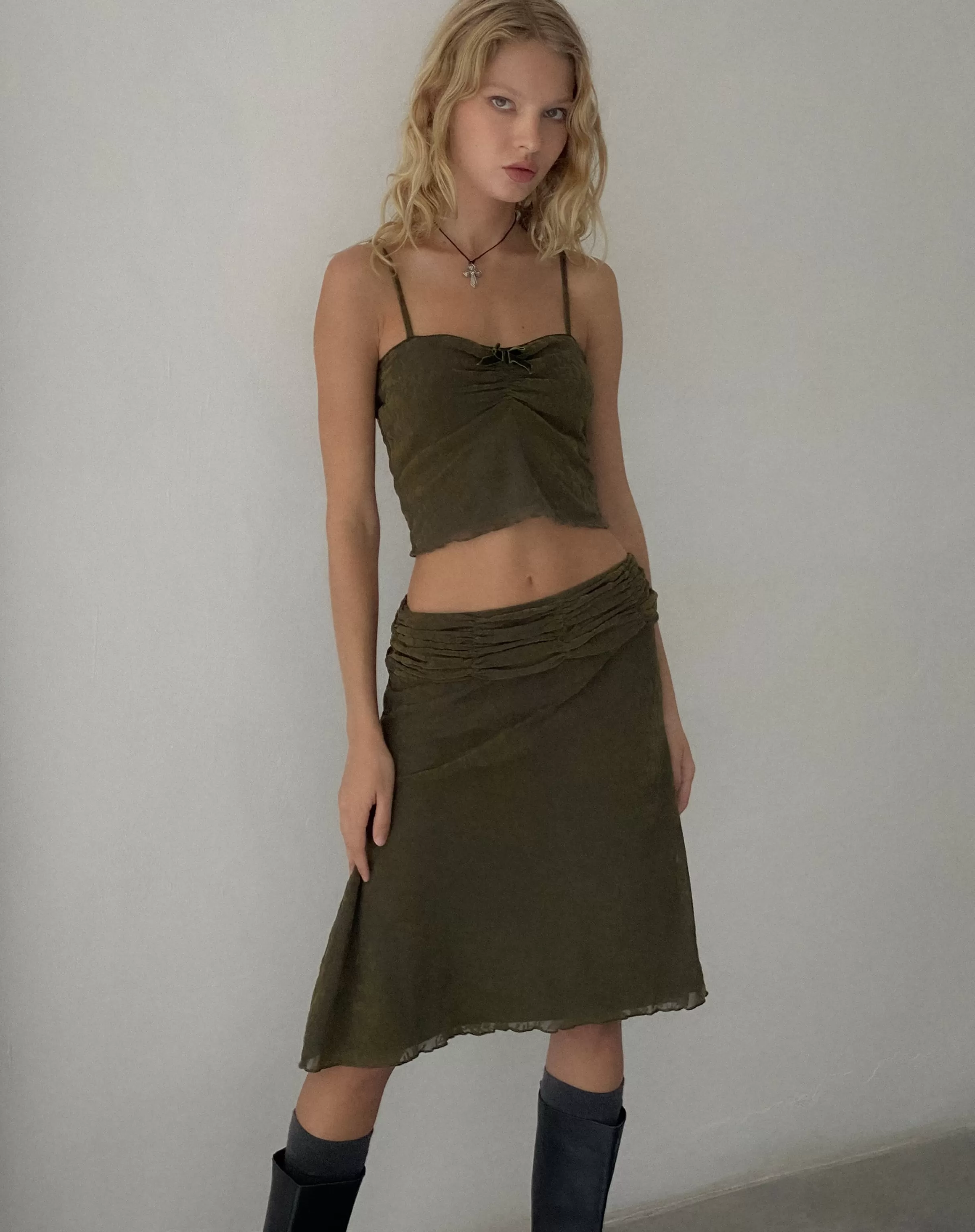 Best Sale Halusi Crop Top In STRAPPY TOPS