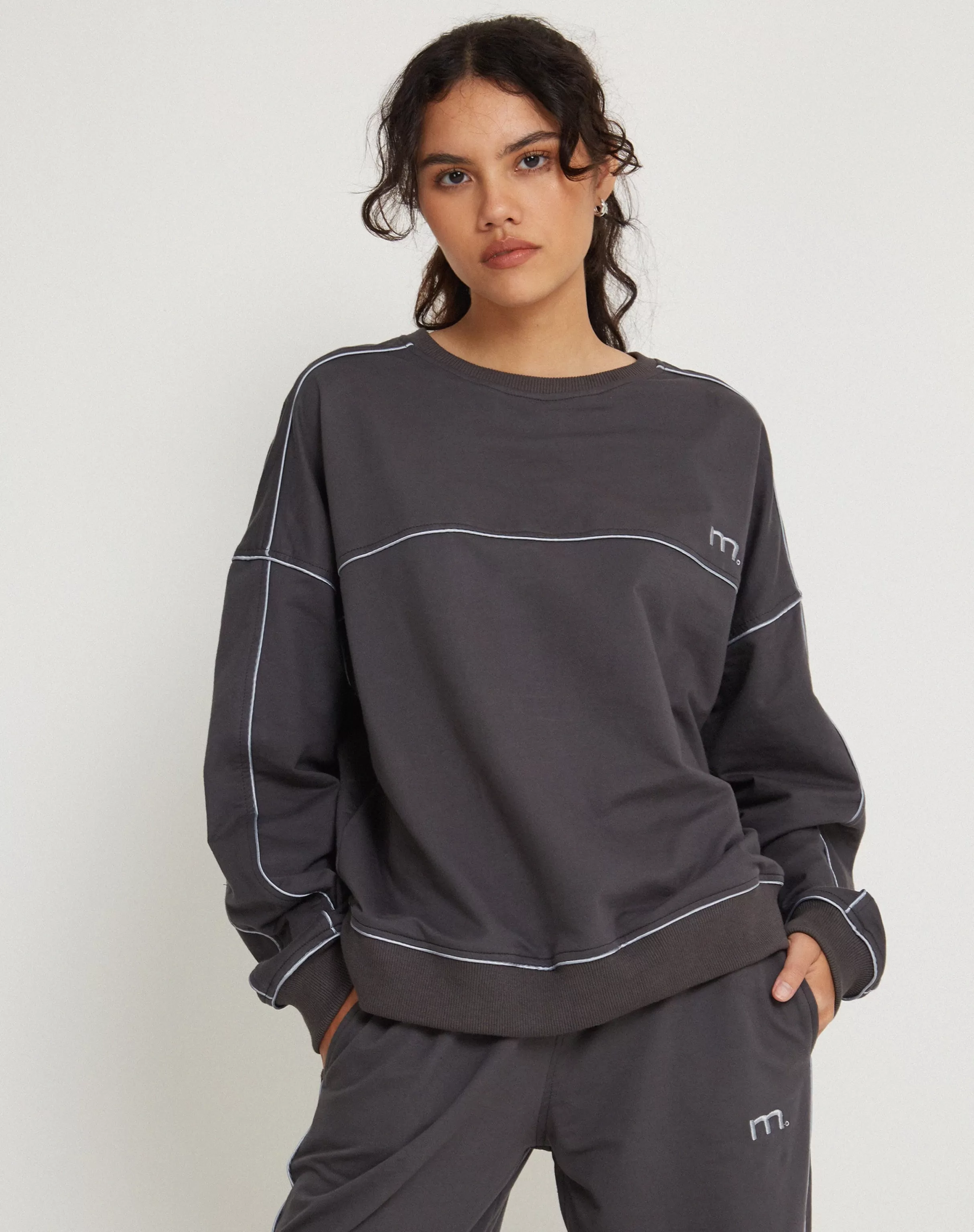 Discount Imogen Sweatshirt In Beluga Grey LOUNGEWEAR | JUMPERS