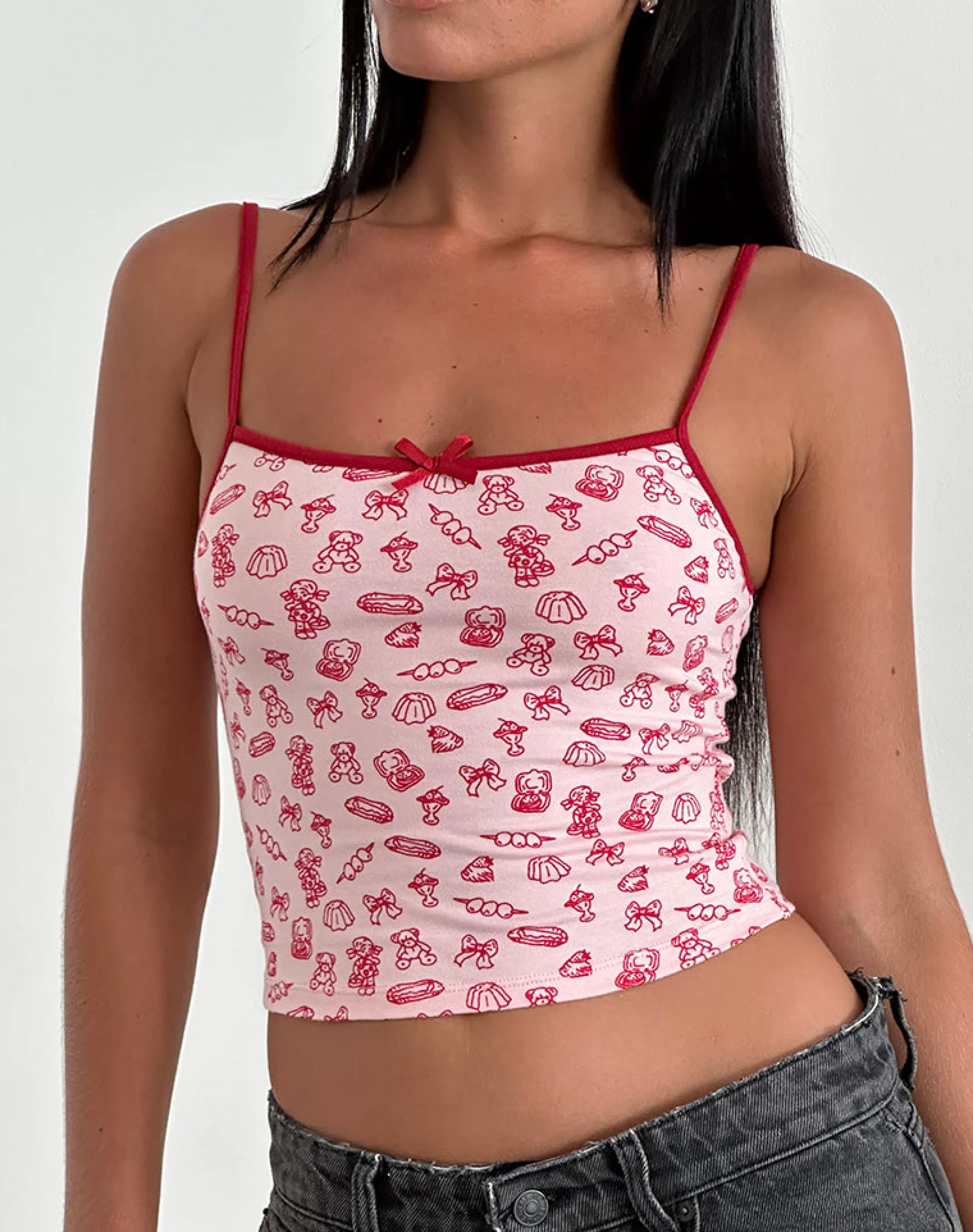 Discount Isna Cami Top In PRINTED TOPS