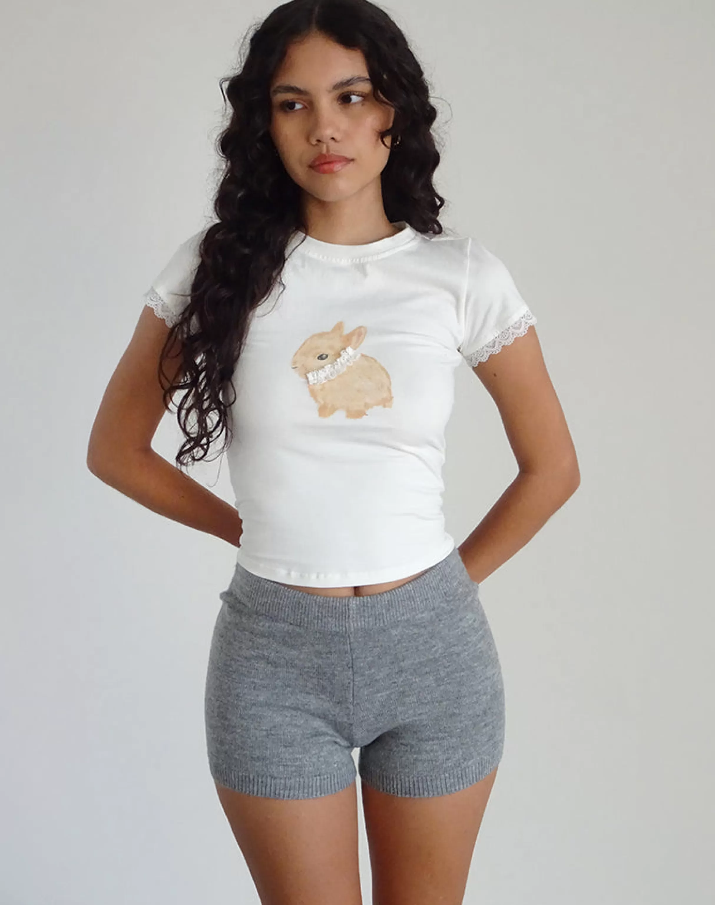 Discount Izzy Baby Tee In BASICS | BASIC TOPS
