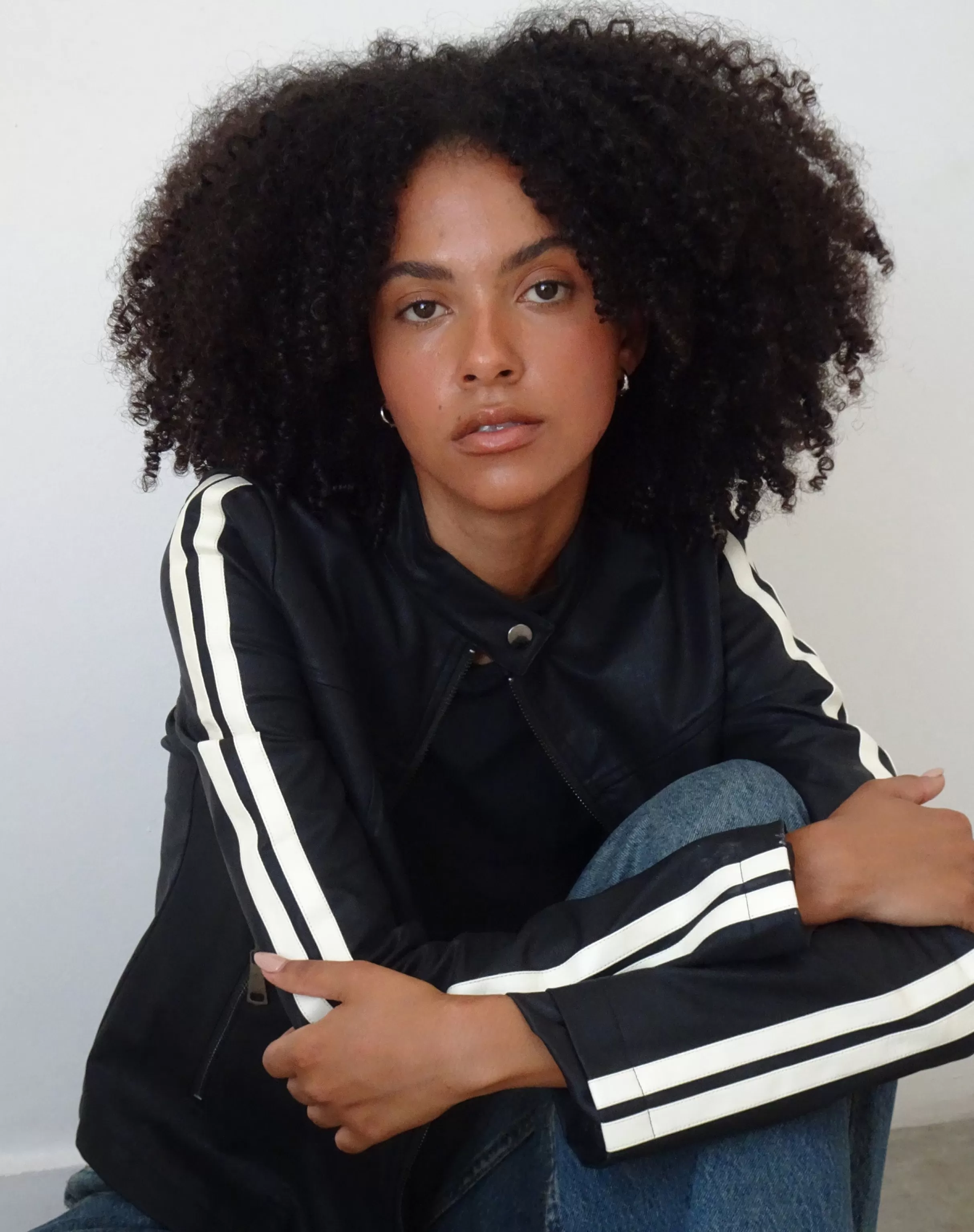 Outlet Jacquie Zip Up Biker Jacket In SALE COATS & JACKETS | PU JACKETS