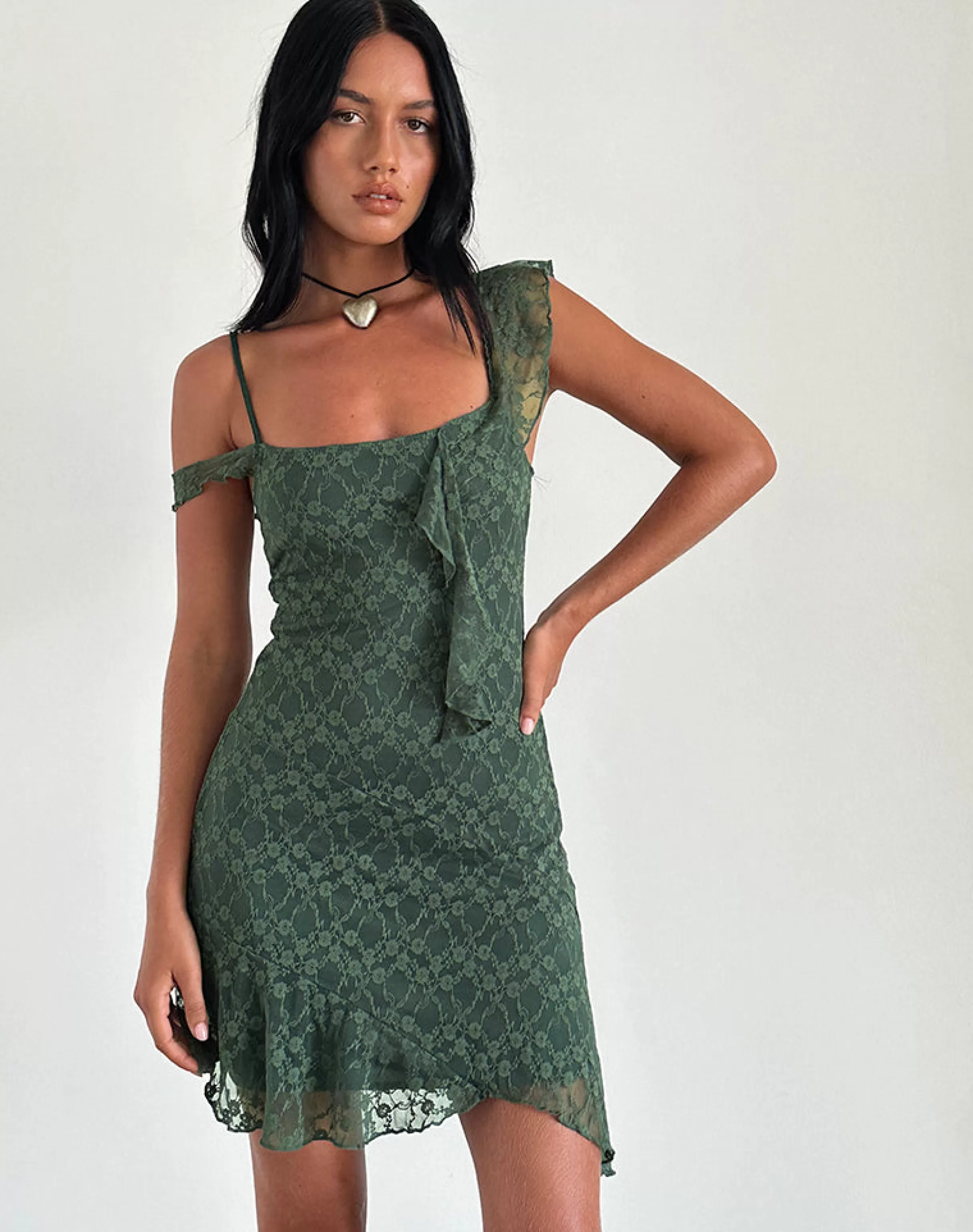 Store Jati Mini Dress In NEVERMORE | PARTY DRESSES